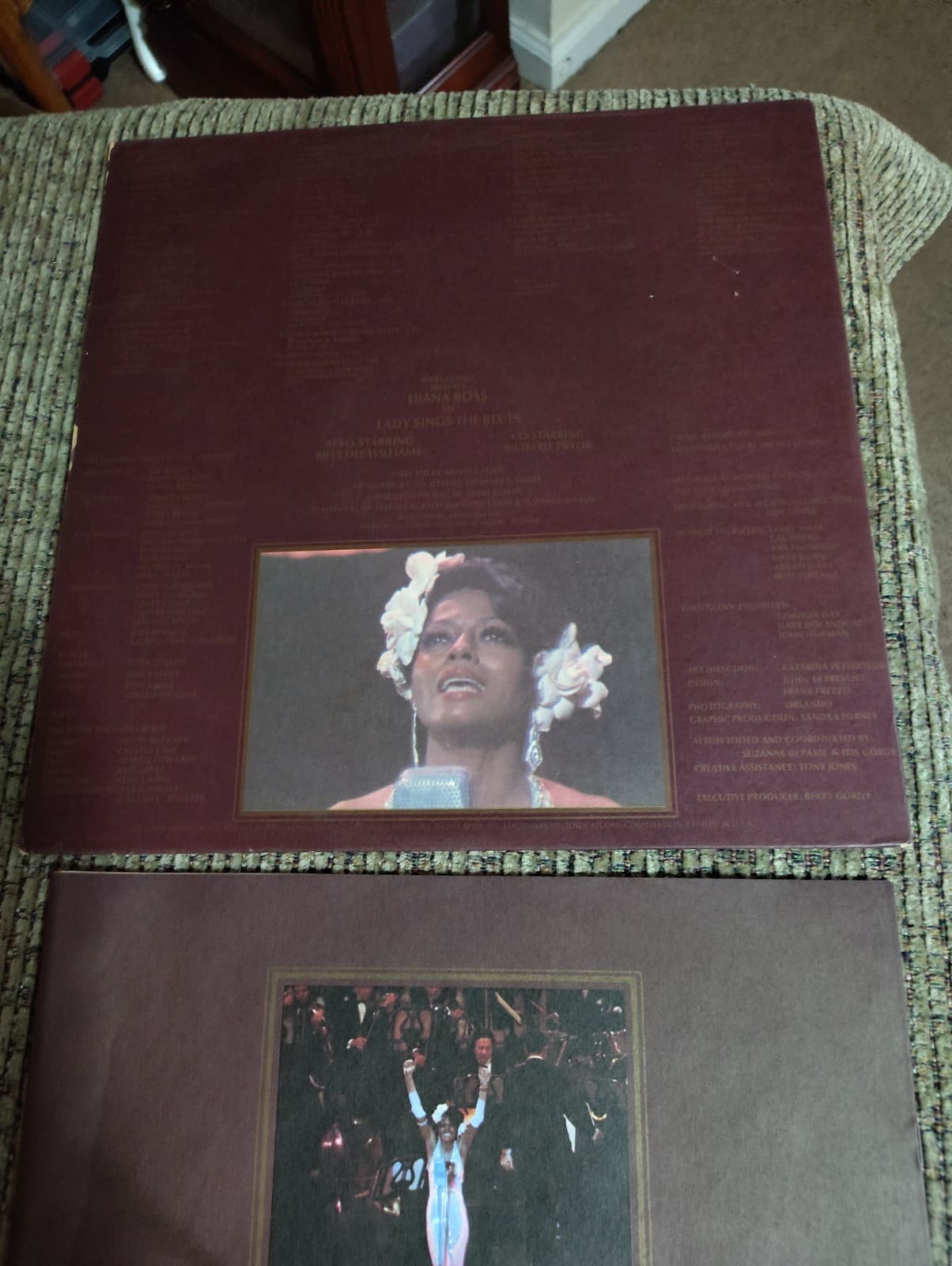 Diana Ross Lady Sings The Blues 1972 vintage vinyl 2 LP Soundtrack W/Booklet VG - Thumbnail 5