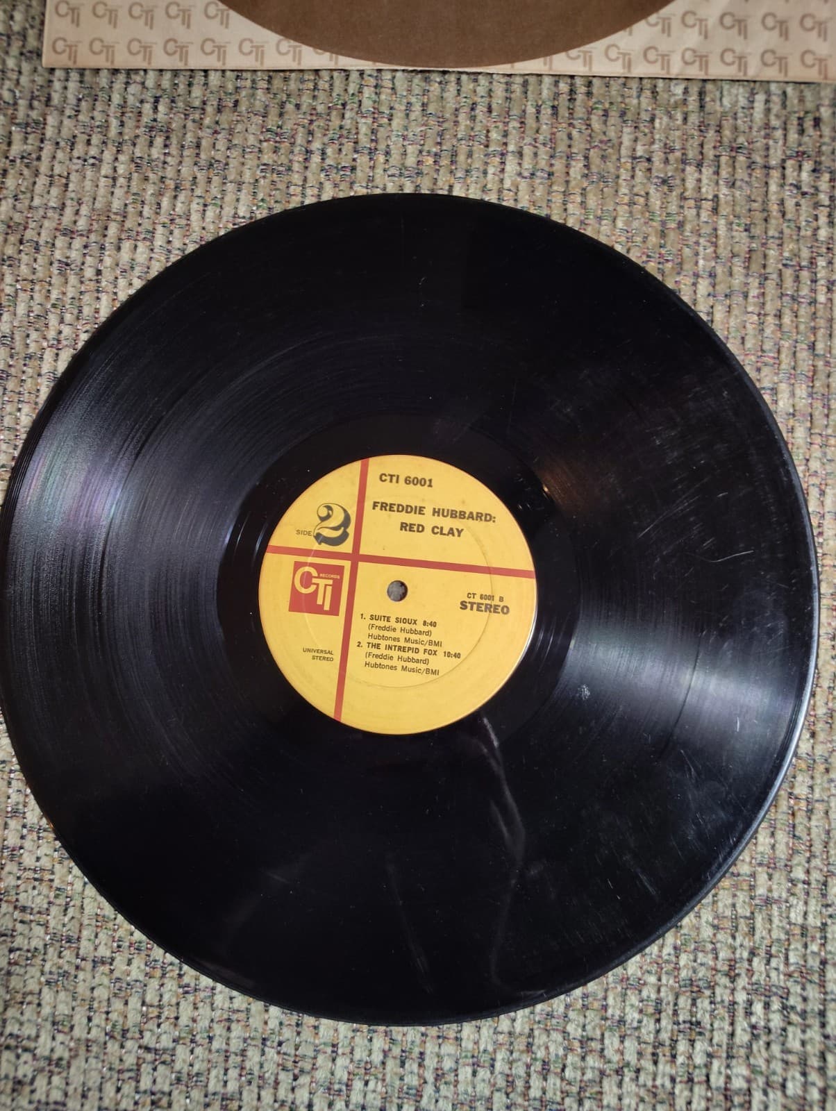 Freddie Hubbard Red Clay LP Vinyl Record - Thumbnail 6