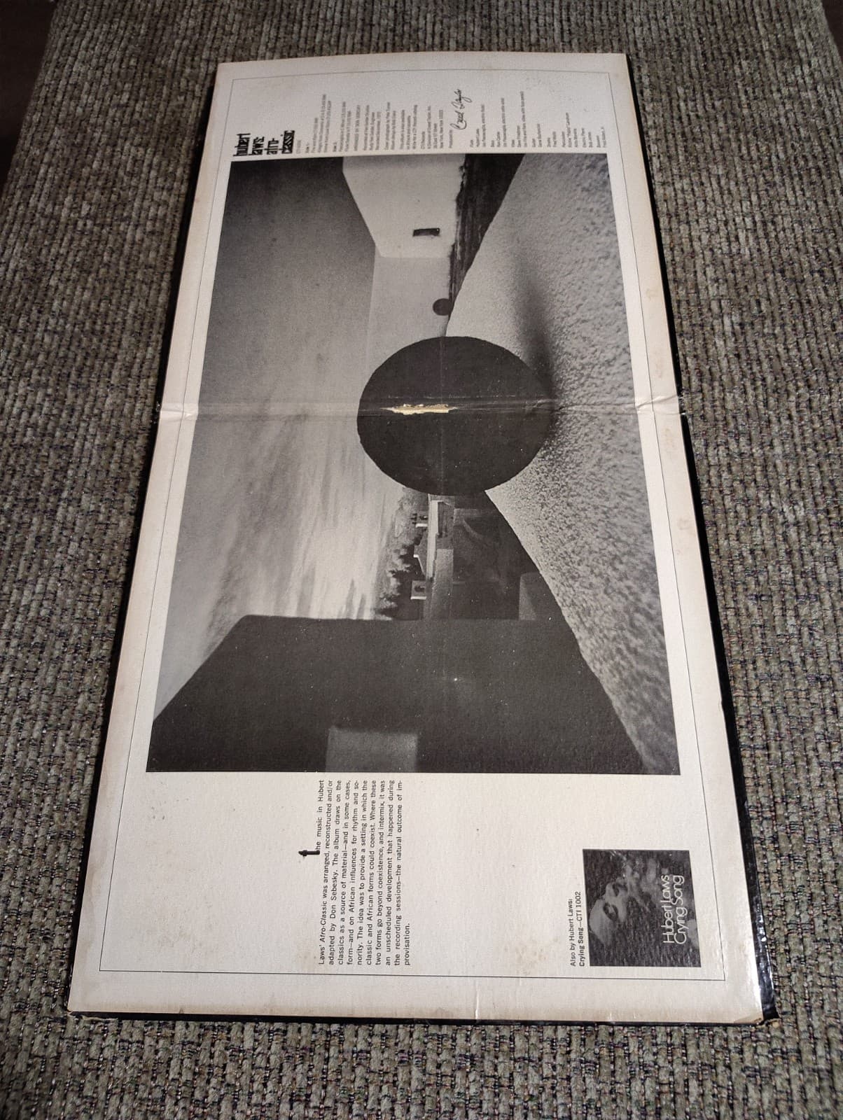 Hubert Laws: Afro-Classic LP CTI 6006 (Pre-Owned) - Thumbnail 5