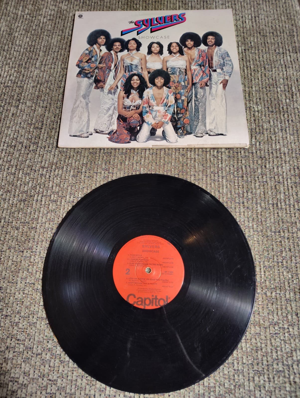 The Sylvers- SHOWCASE Vinyl Records ST-11465 1976 VG+/VG+