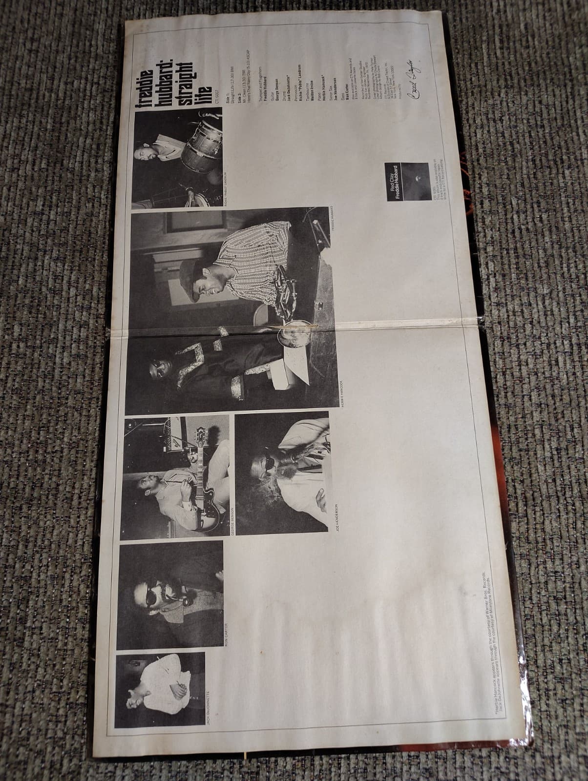Freddie Hubbard Red Clay LP Vinyl Record - Thumbnail 7