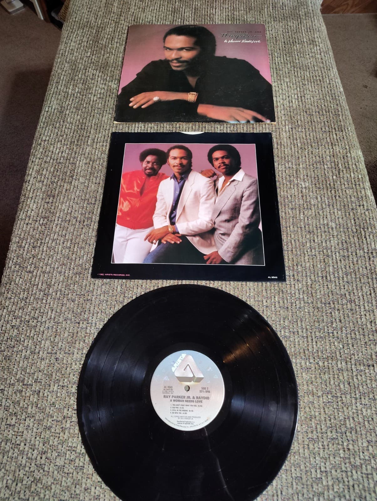 Vintage Vinyl Record - Ray Parker Jr - Raydio