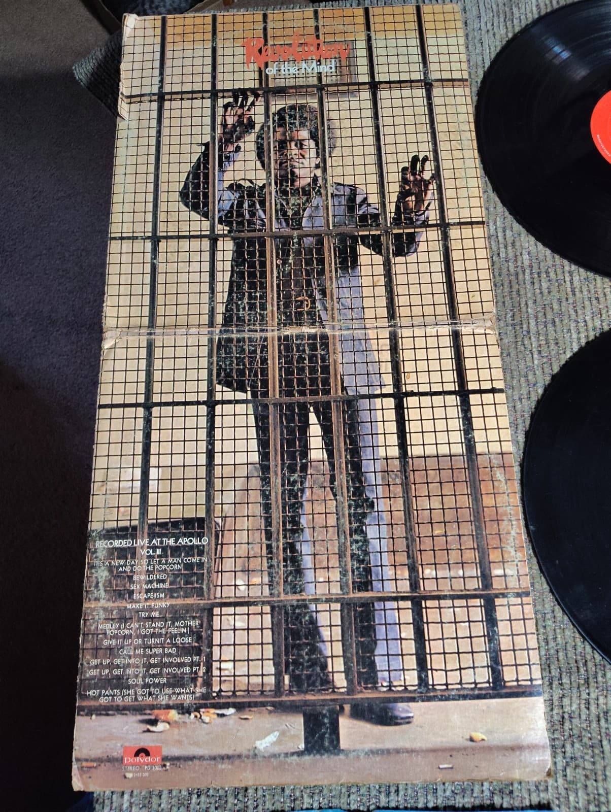 James Brown Revolution Of The Mind Live At The Apollo Vol. III 1st Pressinng - Thumbnail 2
