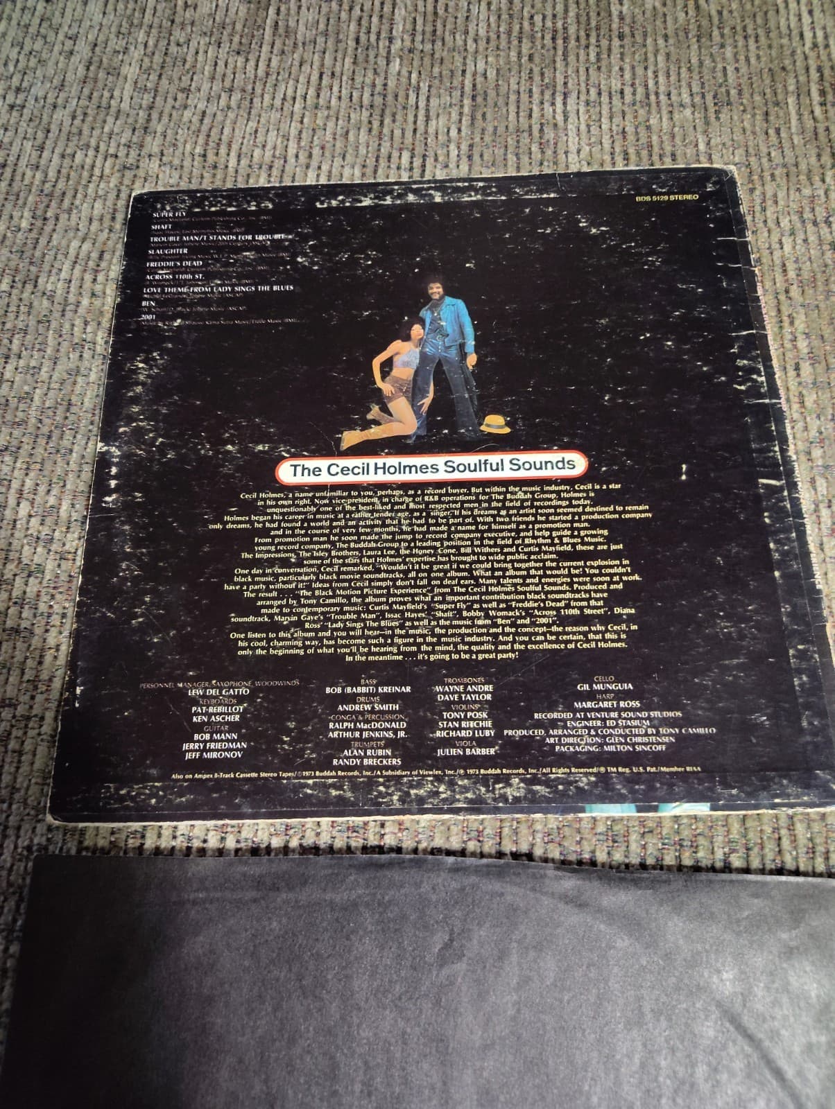 Cecil Holmes Soulful Sounds, The Black Motion Picture Experience, BDS 5129,1973 - Thumbnail 4