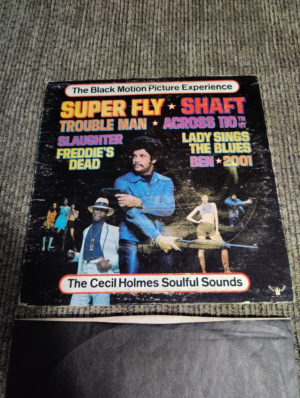 Cecil Holmes Soulful Sounds, The Black Motion Picture Experience, BDS 5129,1973