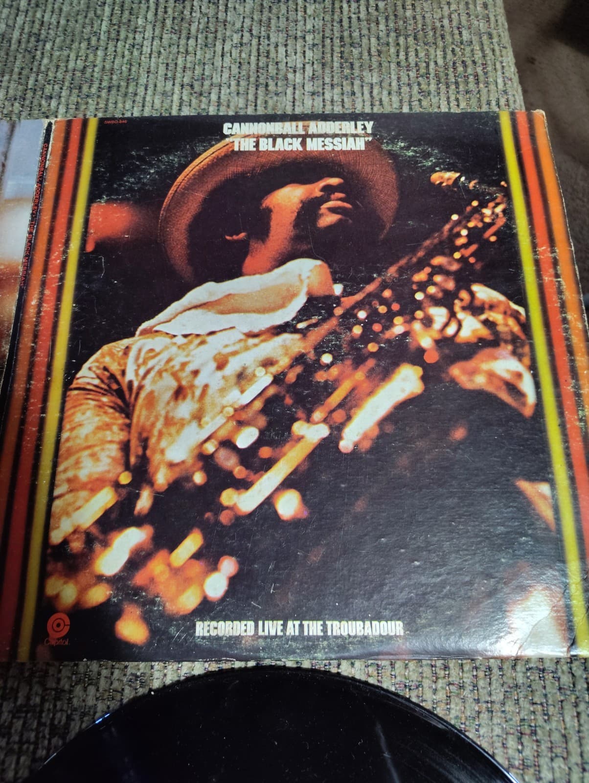 Cannonball Adderley ‎The Black Messiah Vinyl 2xLP OG US 1971 Stereo Press VG+/VG