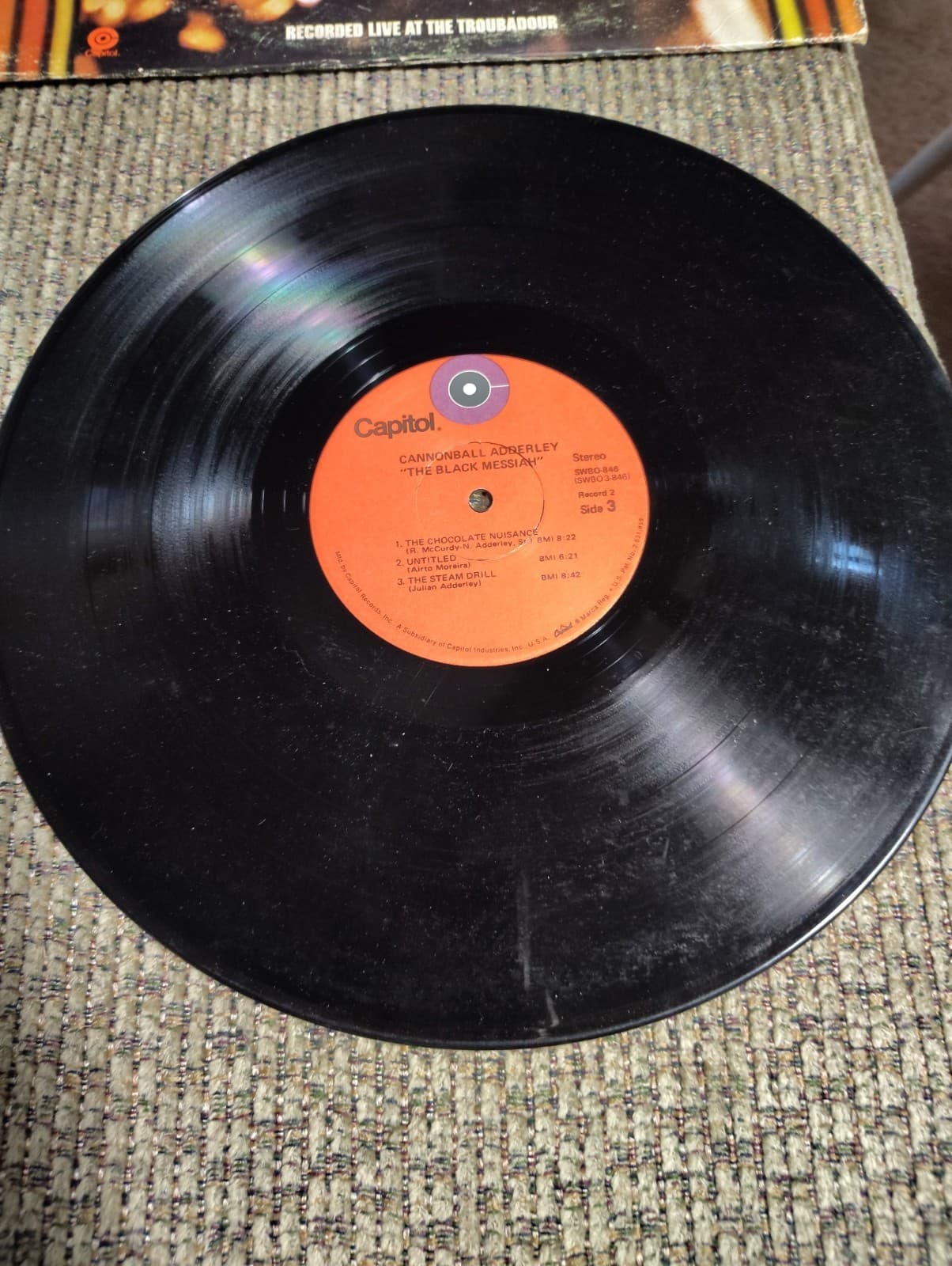 Cannonball Adderley ‎The Black Messiah Vinyl 2xLP OG US 1971 Stereo Press VG+/VG - Thumbnail 6