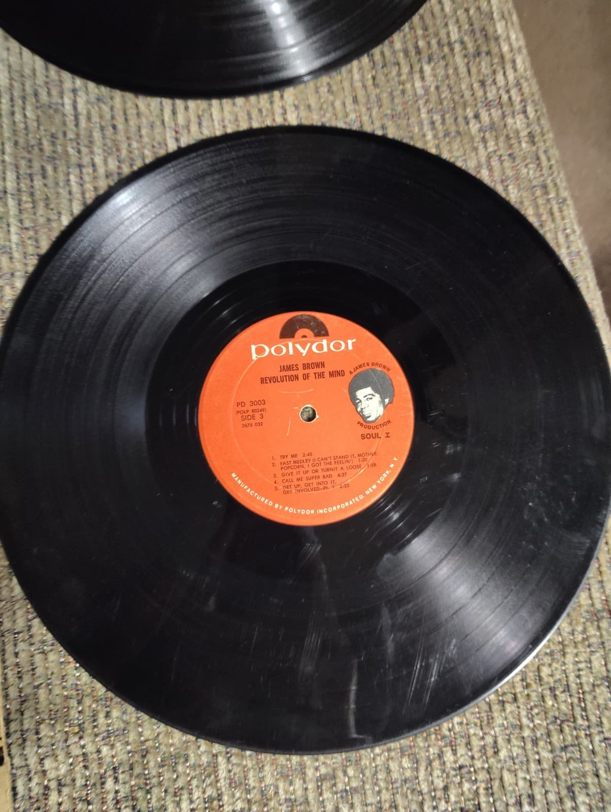 James Brown Revolution Of The Mind Live At The Apollo Vol. III 1st Pressinng - Thumbnail 4