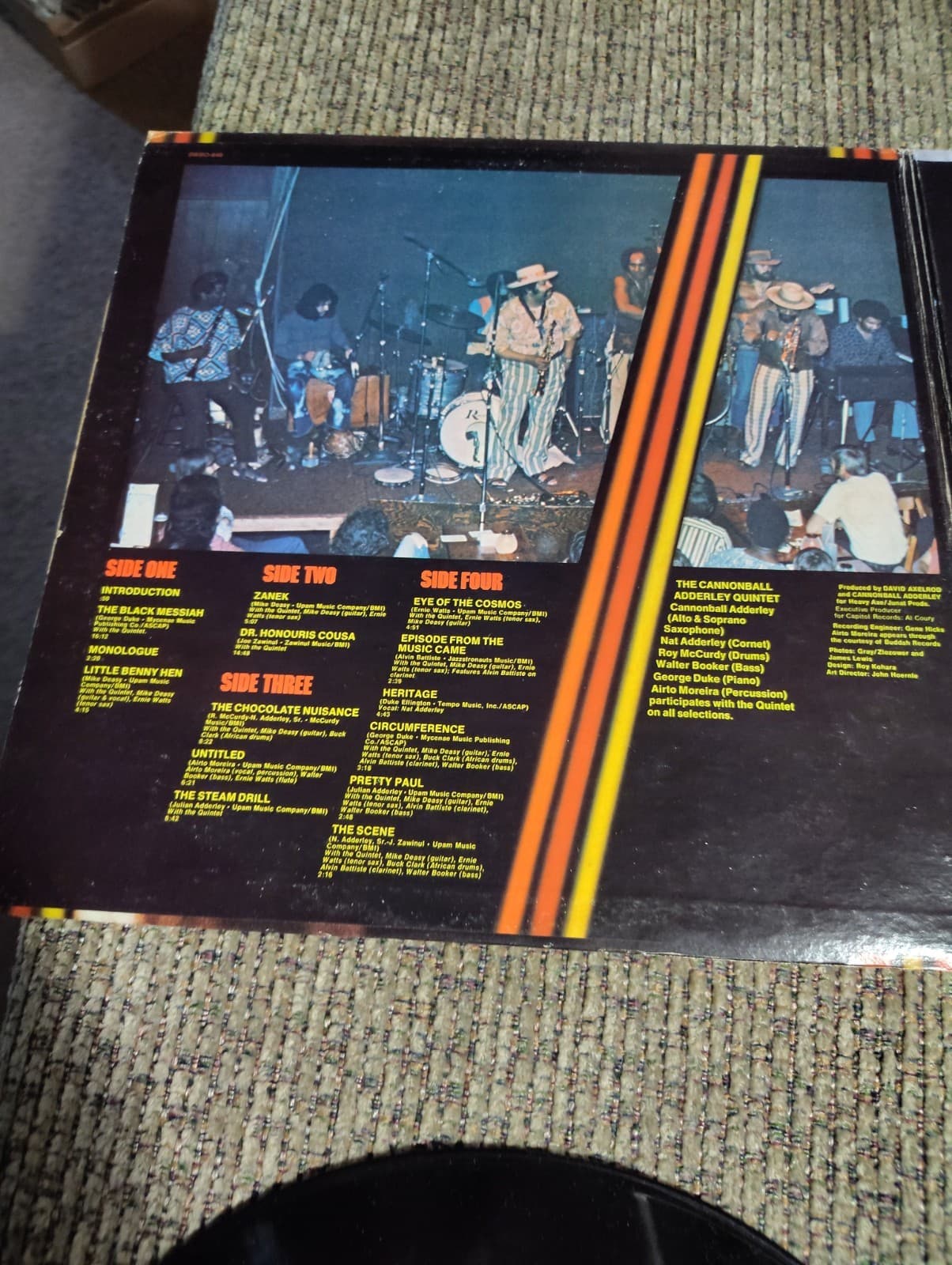 Cannonball Adderley ‎The Black Messiah Vinyl 2xLP OG US 1971 Stereo Press VG+/VG - Thumbnail 8