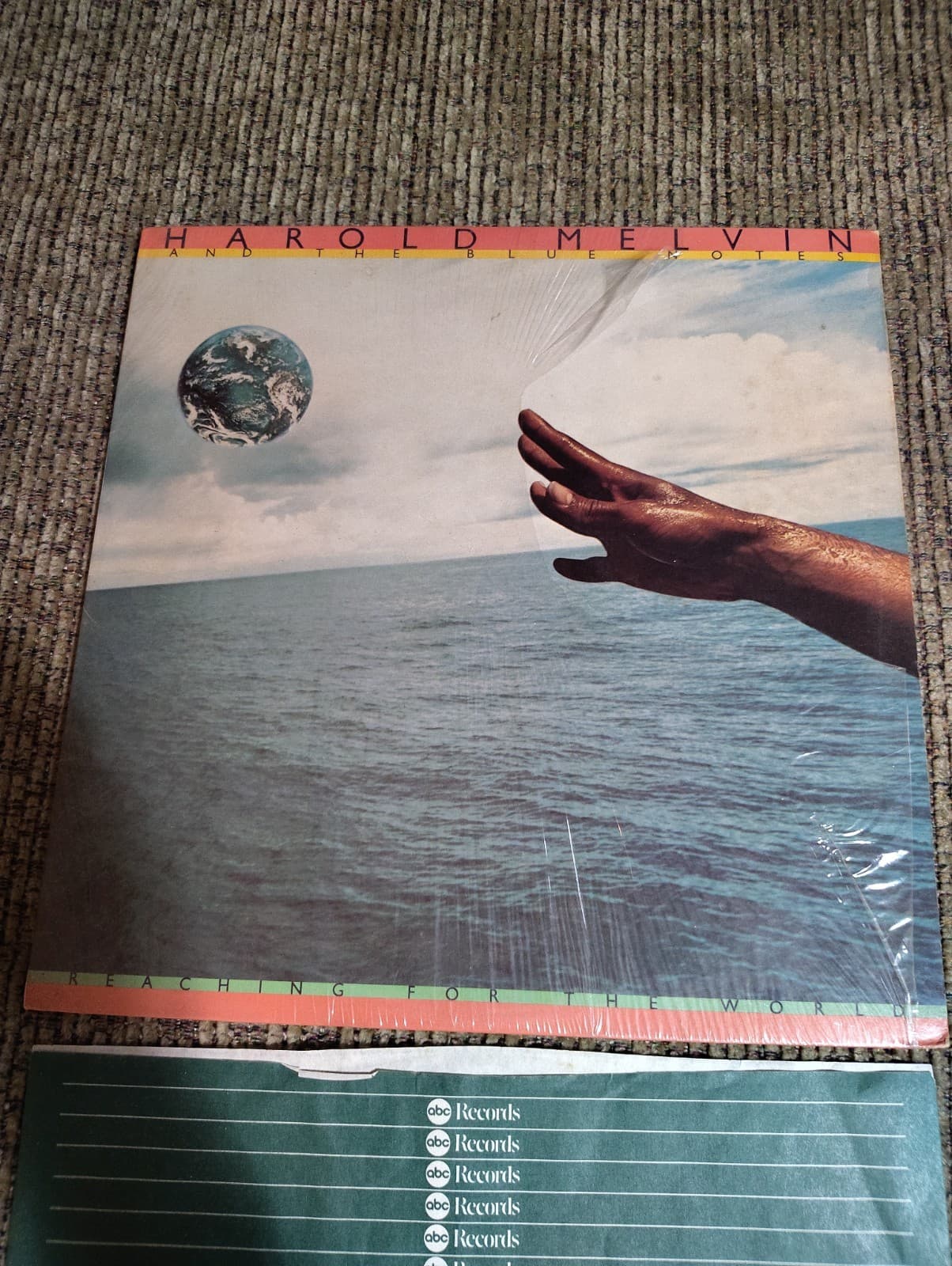HAROLD MELVIN & BLUE NOTES ABC LP "Reaching for the world" ’76 Philly Soul