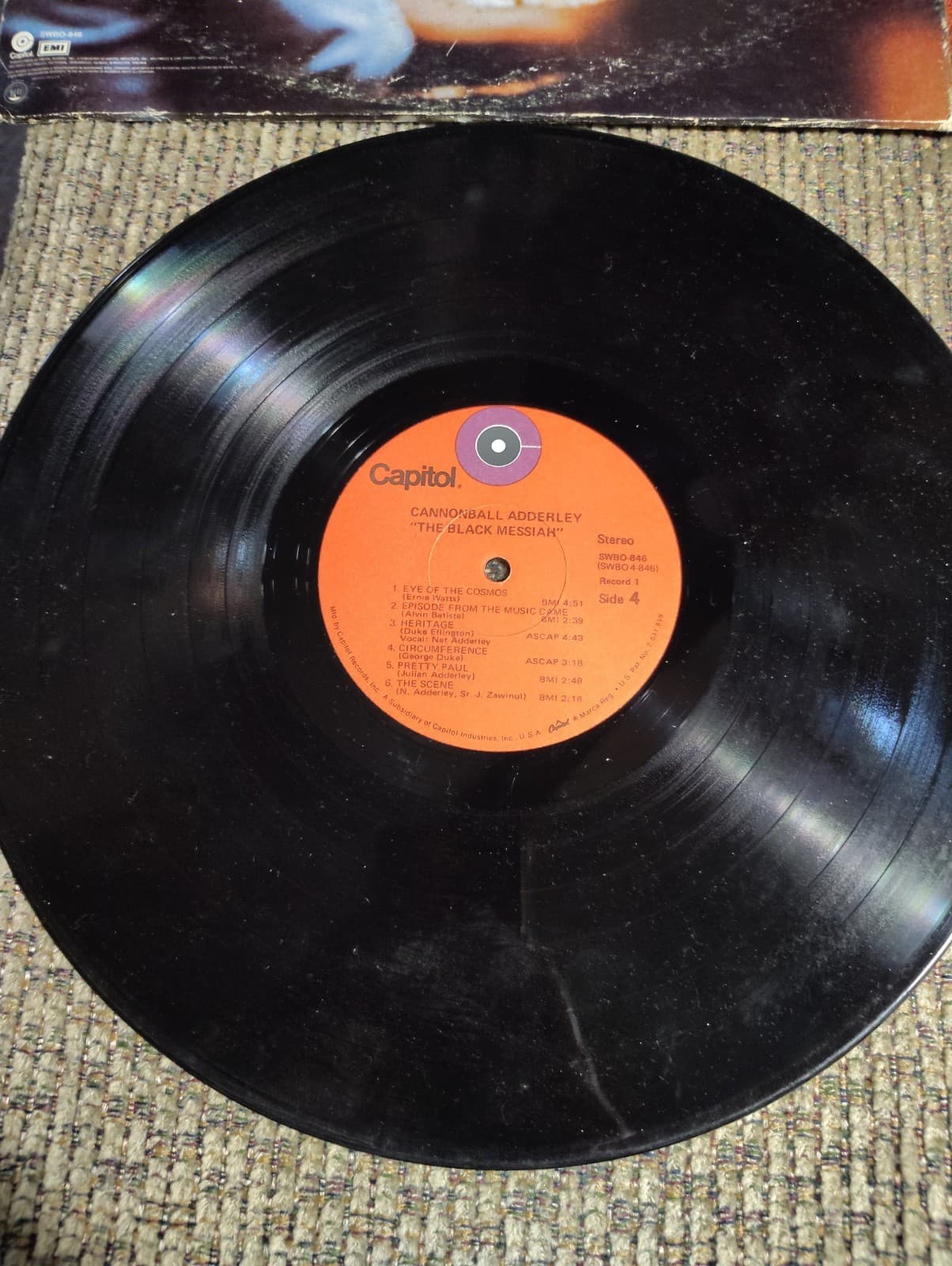 Cannonball Adderley ‎The Black Messiah Vinyl 2xLP OG US 1971 Stereo Press VG+/VG - Thumbnail 5