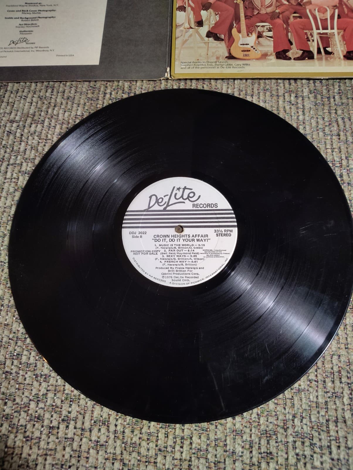 CROWN HEIGHTS AFFAIR - Do It Your Way - 12 Vinyl Record LP - Thumbnail 6