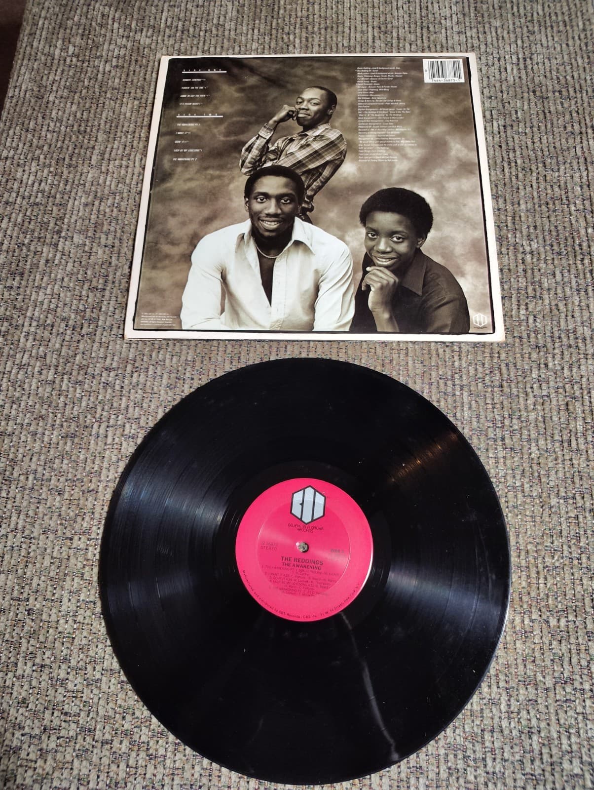 The Reddings THE AWAKENING vinyl lp JZ 36875 VG+ superb funk - Thumbnail 2