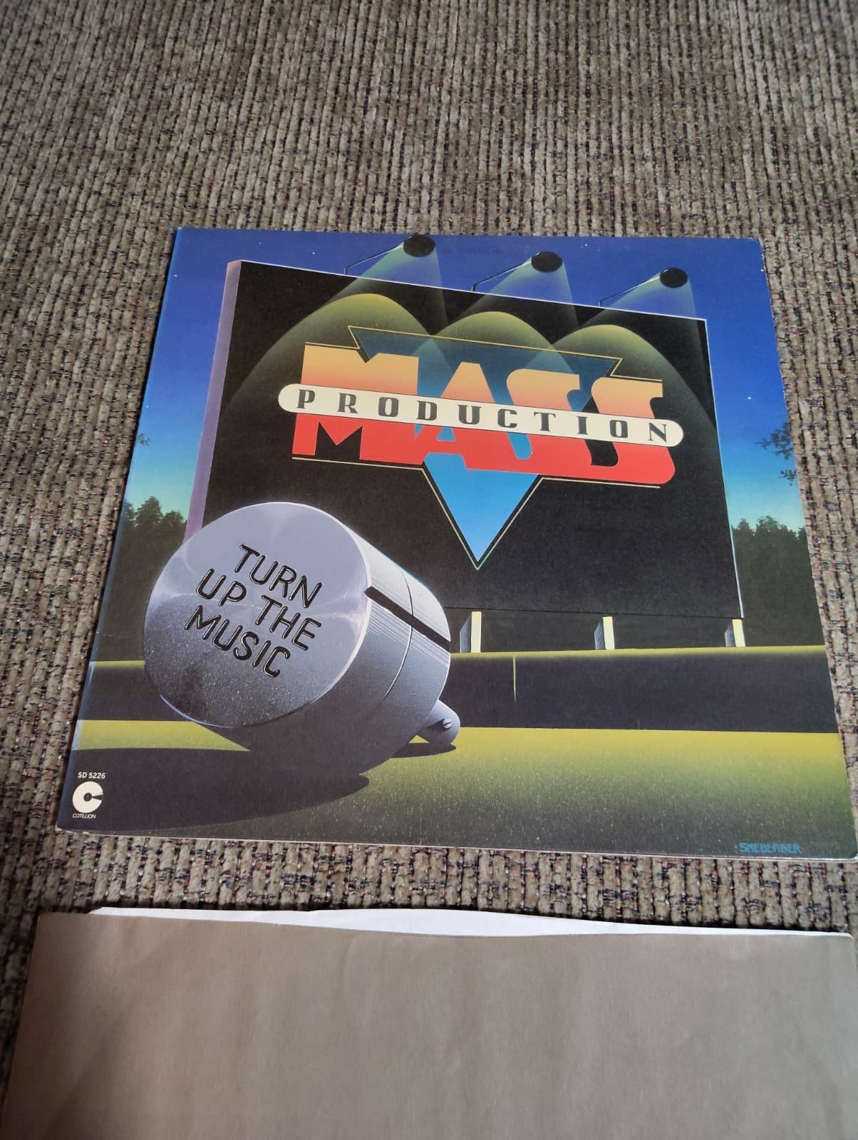 Mass Production – Turn Up The Music Vinyl LP SD 5226 MINT
