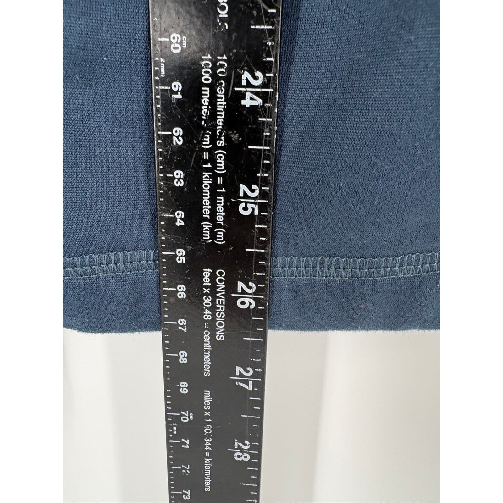 The North Face Mens Fleece Full Zip Hoodie Jacket Navy Blue Heathered Size S P - Thumbnail 2