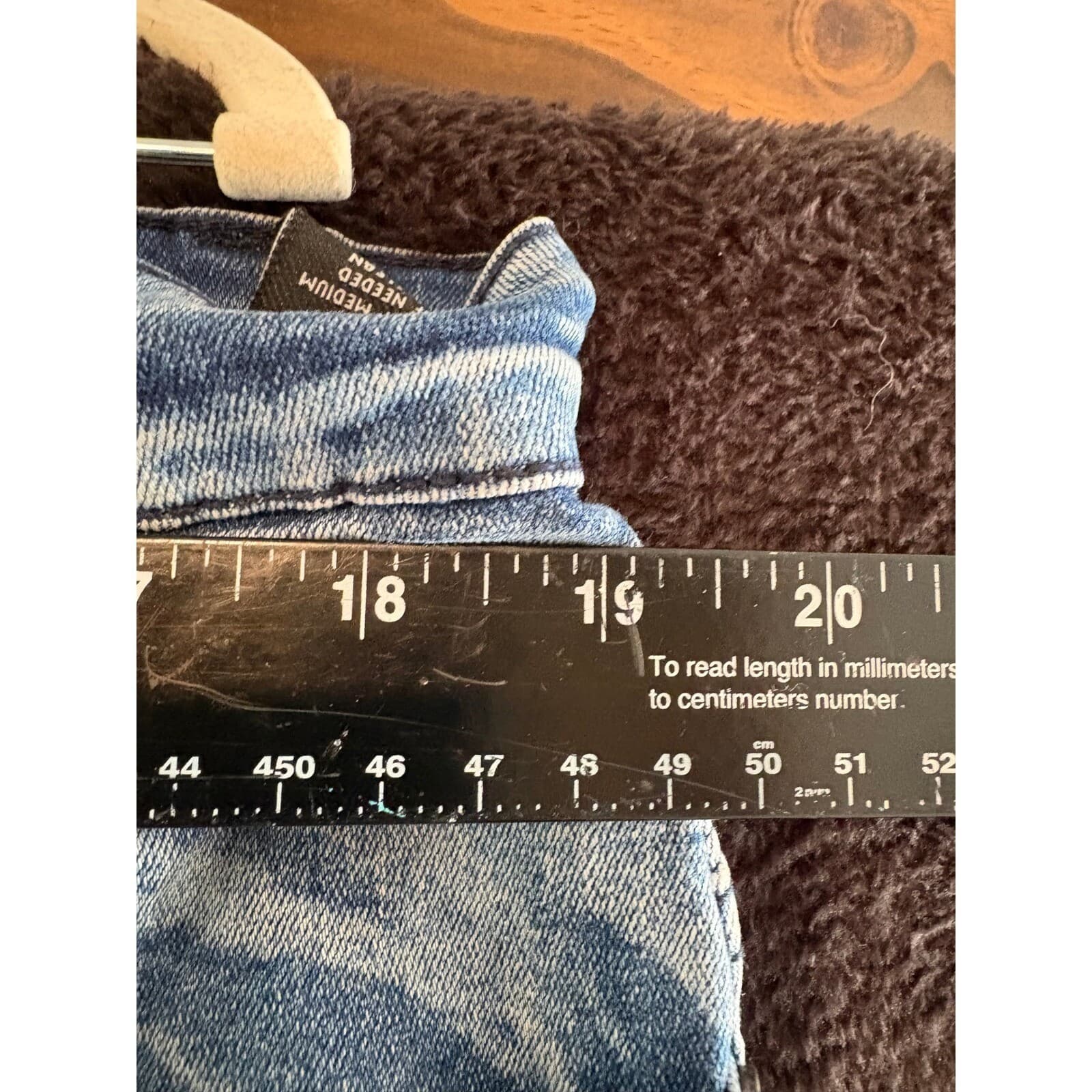 RAWX Distressed Denim Biker Jeans Ripped Knee Skinny Light Wash 32x30 - Thumbnail 4