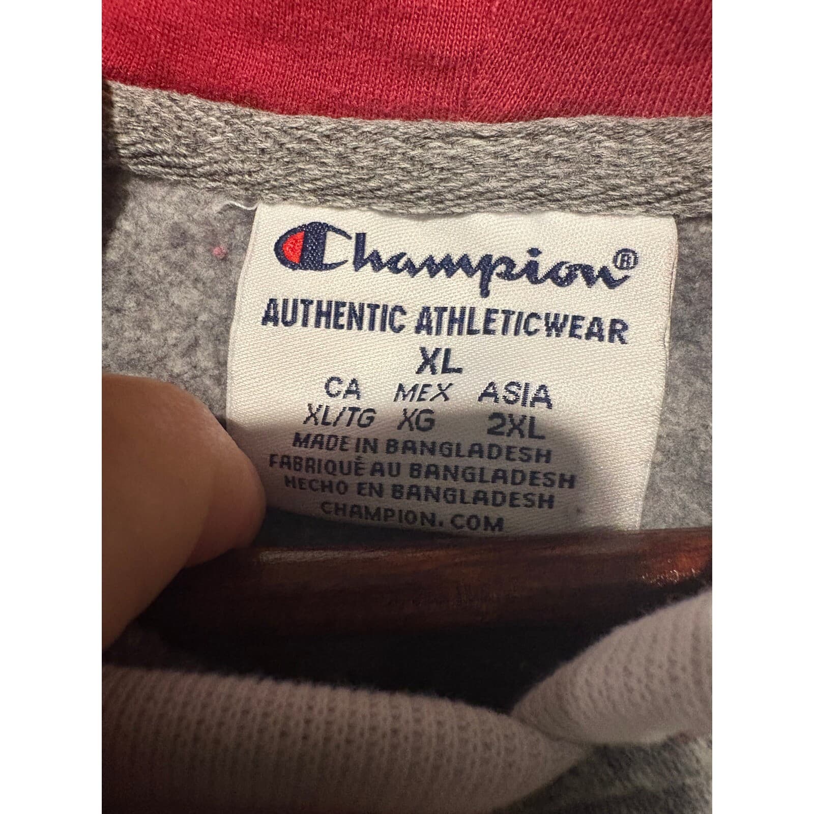 Champion Carolina Gamecocks Hoodie Sweatshirt Pullover Athleisure XL - Thumbnail 2