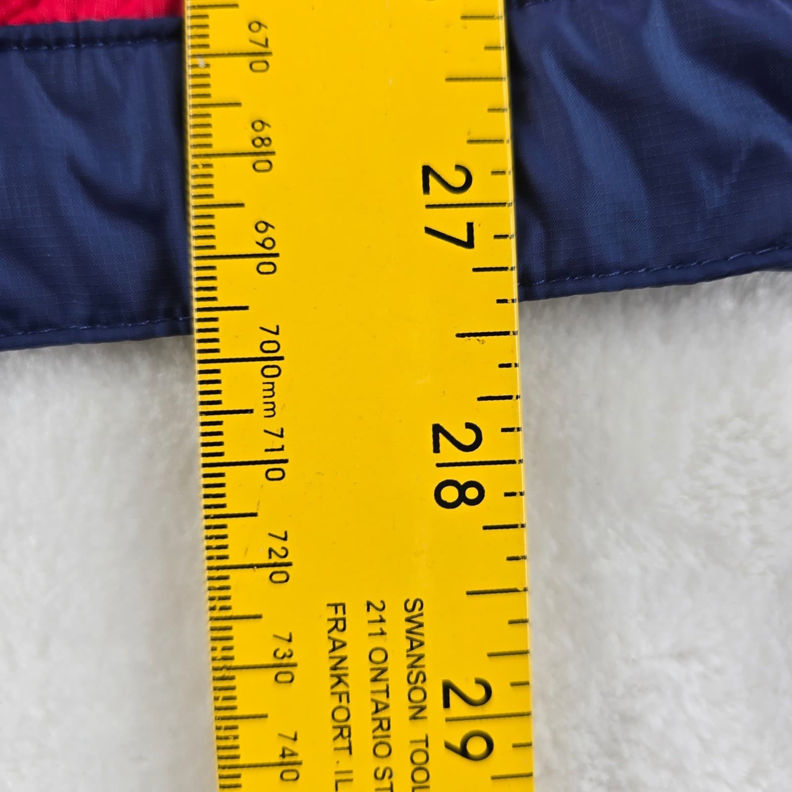 Spyder Anorak Mens XL Jacket Navy Blue Red White USA 2022 Eric Haze Windbreaker - Thumbnail 5