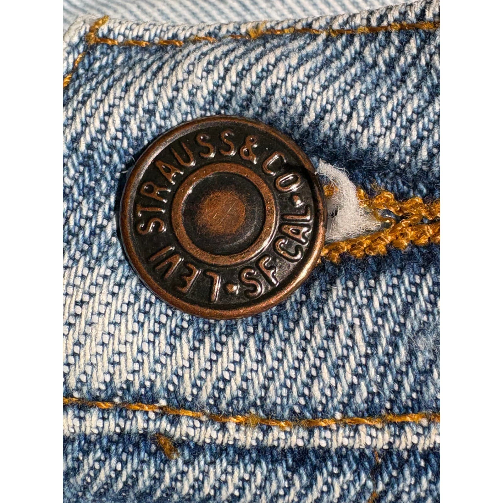 Vintage Levi's Silver Tab Jeans Men's Light Wash Denim Relaxed Fit Jeans W40 L30 - Thumbnail 11
