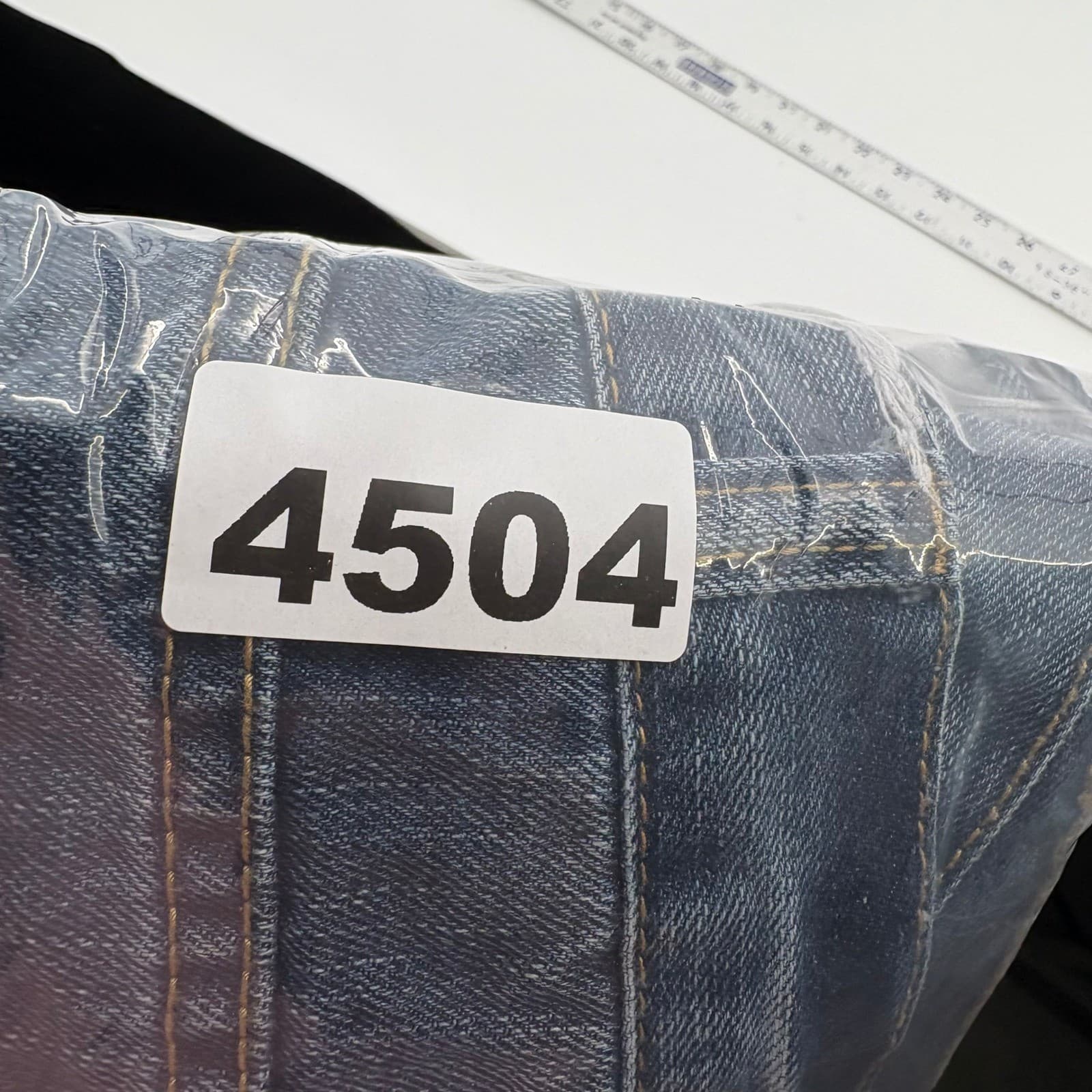 Vintage Americana Denim Outpost Jeans Mens 38/34 Distressed Motorcycle Moto - Thumbnail 11