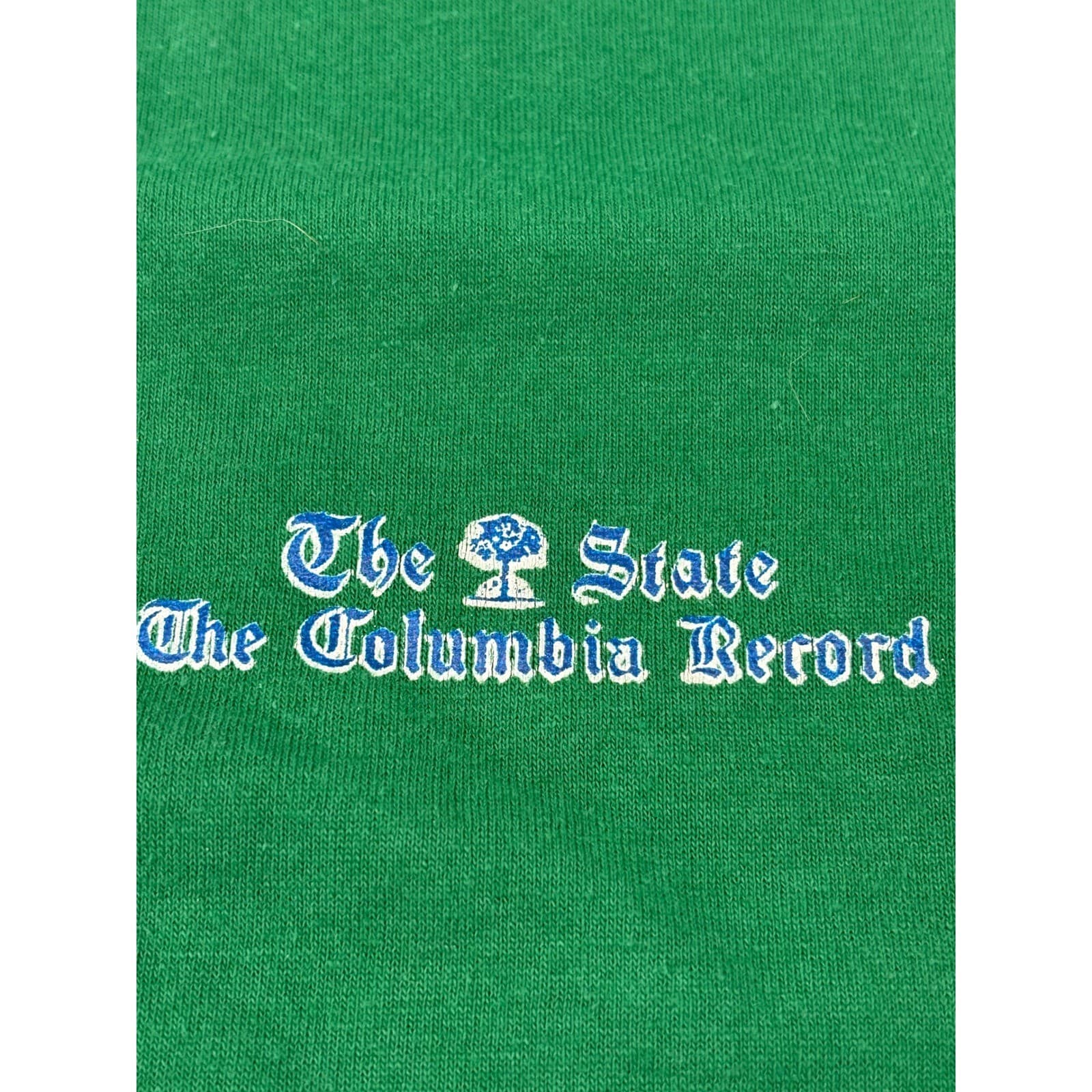 Jerzees By Russell Green The State The Columbia Record T Shirt Mens XL 46 - Thumbnail 7