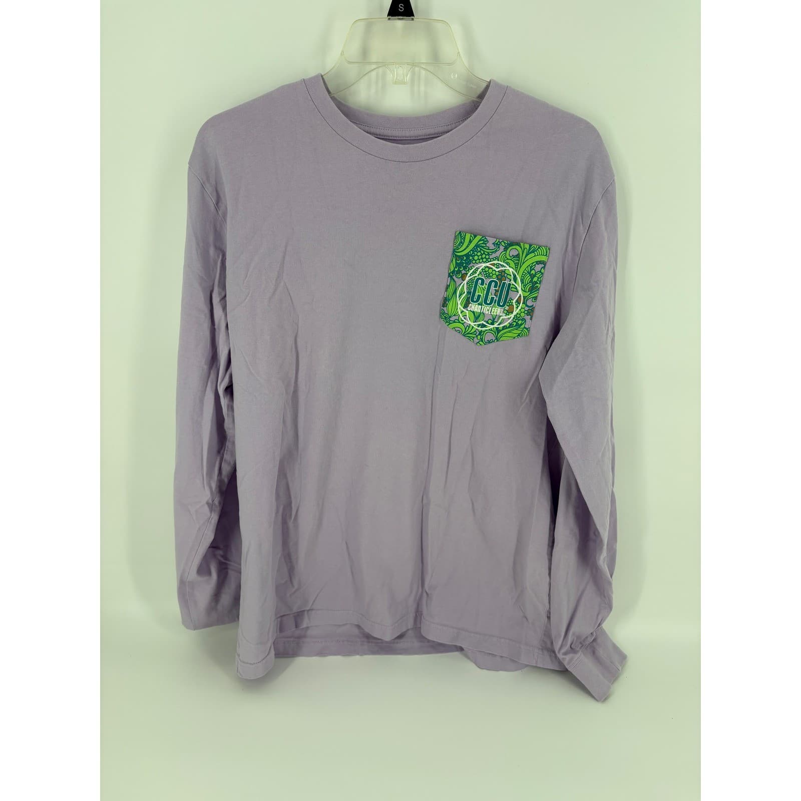Champion CCU Chanticleers Long Sleeve Purple T-Shirt Women's Size L - Thumbnail 2