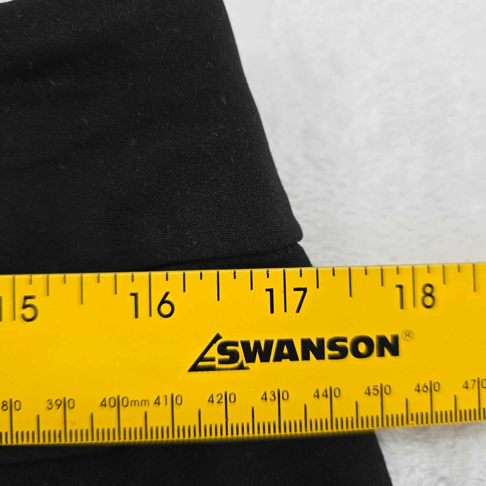 Ann Taylor LOFT Julie Pants Womens 8 Trousers Black Wide Leg Stretch Career - Thumbnail 3