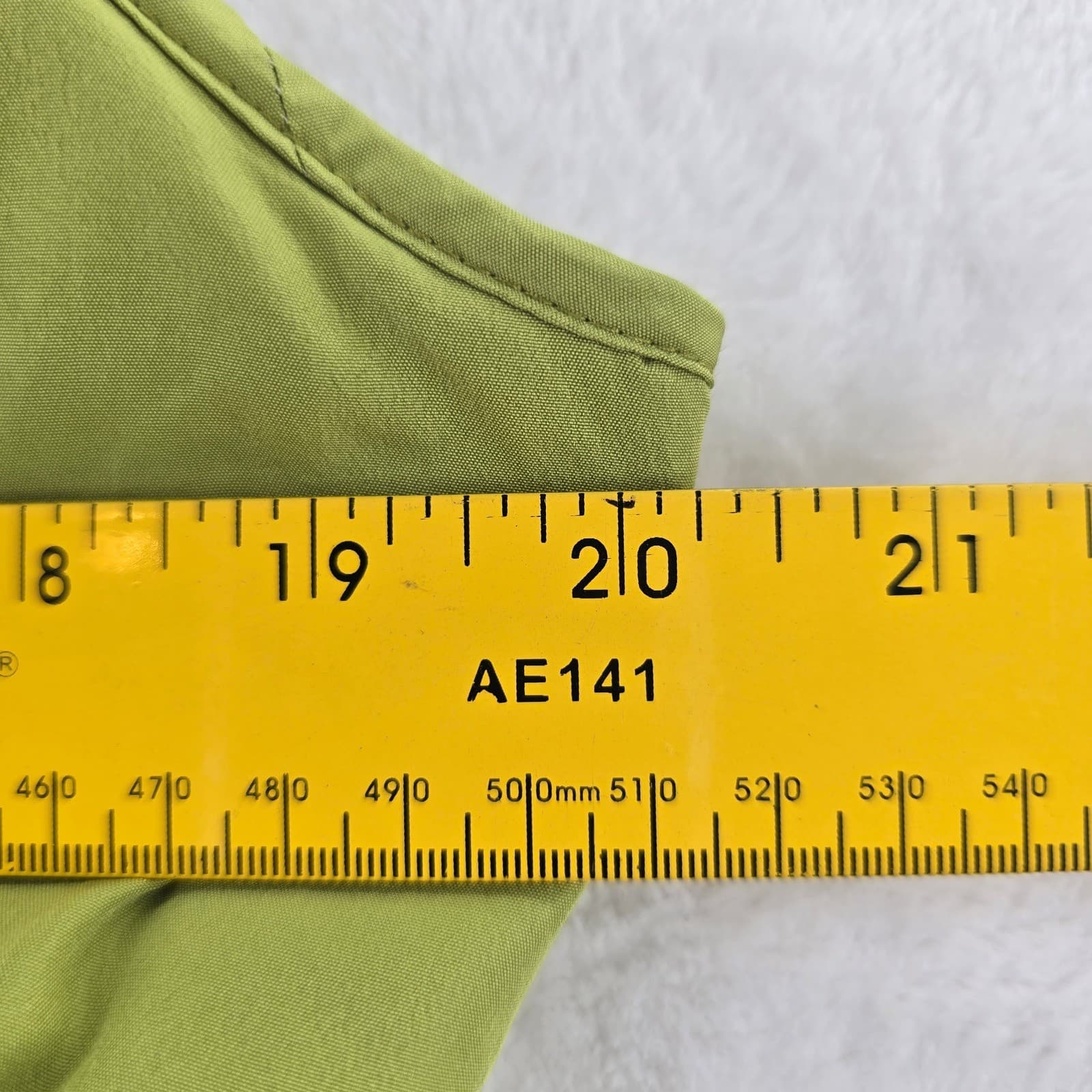 Relativity Vest Womens L Puffer Vest Green Quilted Full Zip Cinched Waist - Thumbnail 5