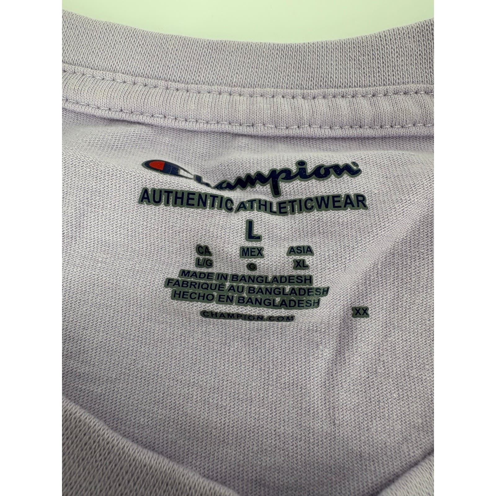 Champion CCU Chanticleers Long Sleeve Purple T-Shirt Women's Size L - Thumbnail 5
