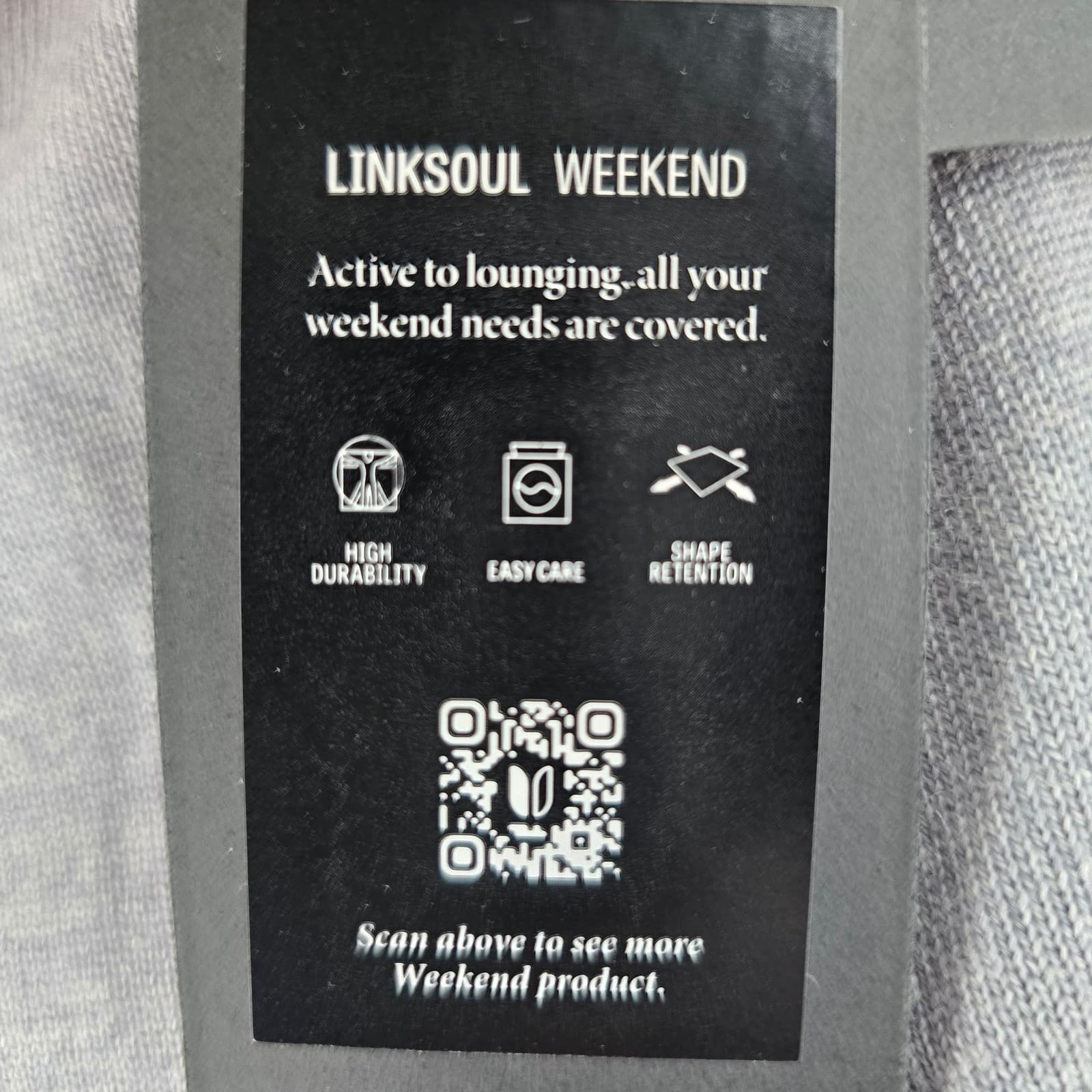 Linksoul Sweater Mens L Quarter Zip Gray Merino Wool Deercroft Golf Club LS377 - Thumbnail 4
