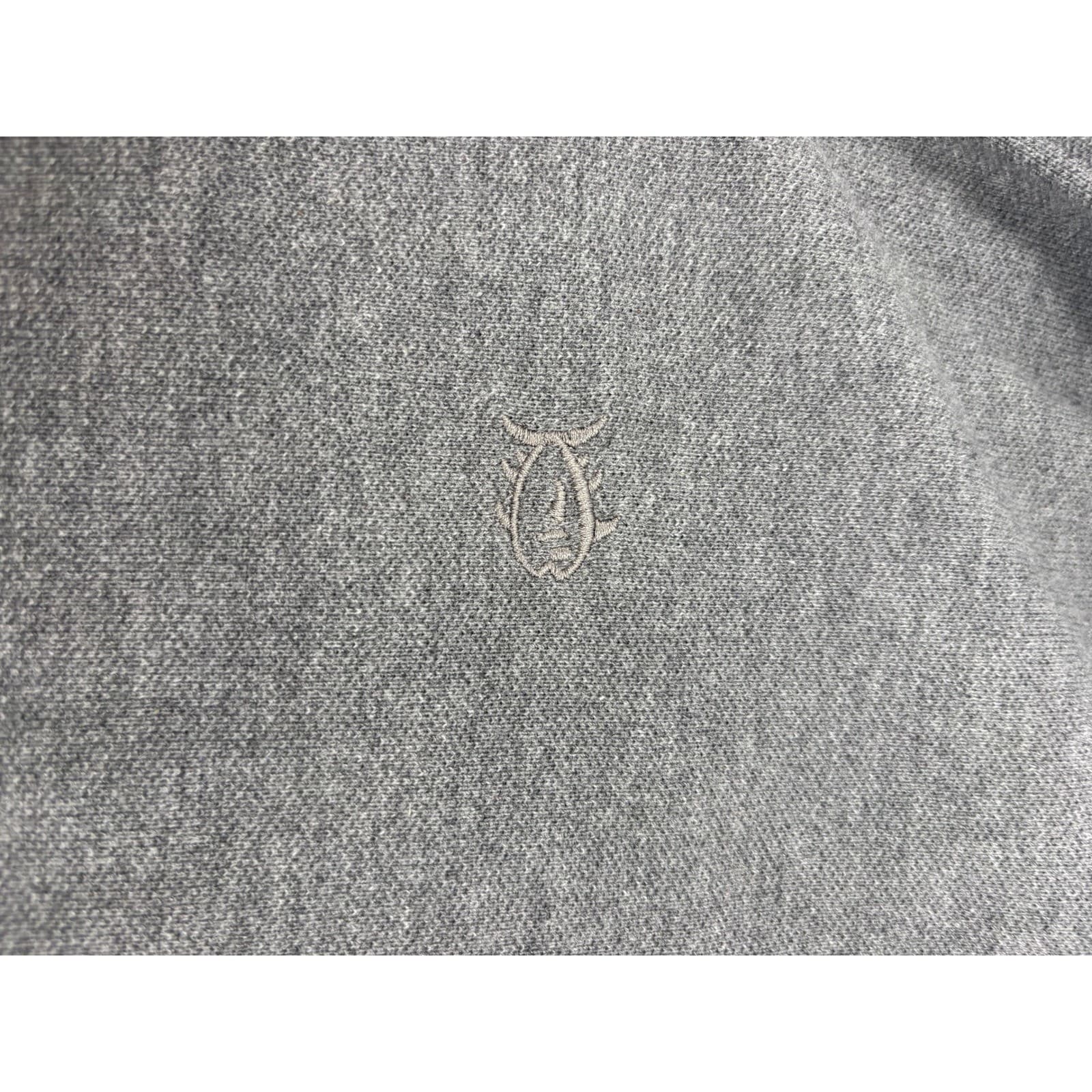 Southern Tide Pullover Mens Medium 1/4 Zip Gray Skipjack Cotton Spandex Sweater - Thumbnail 6
