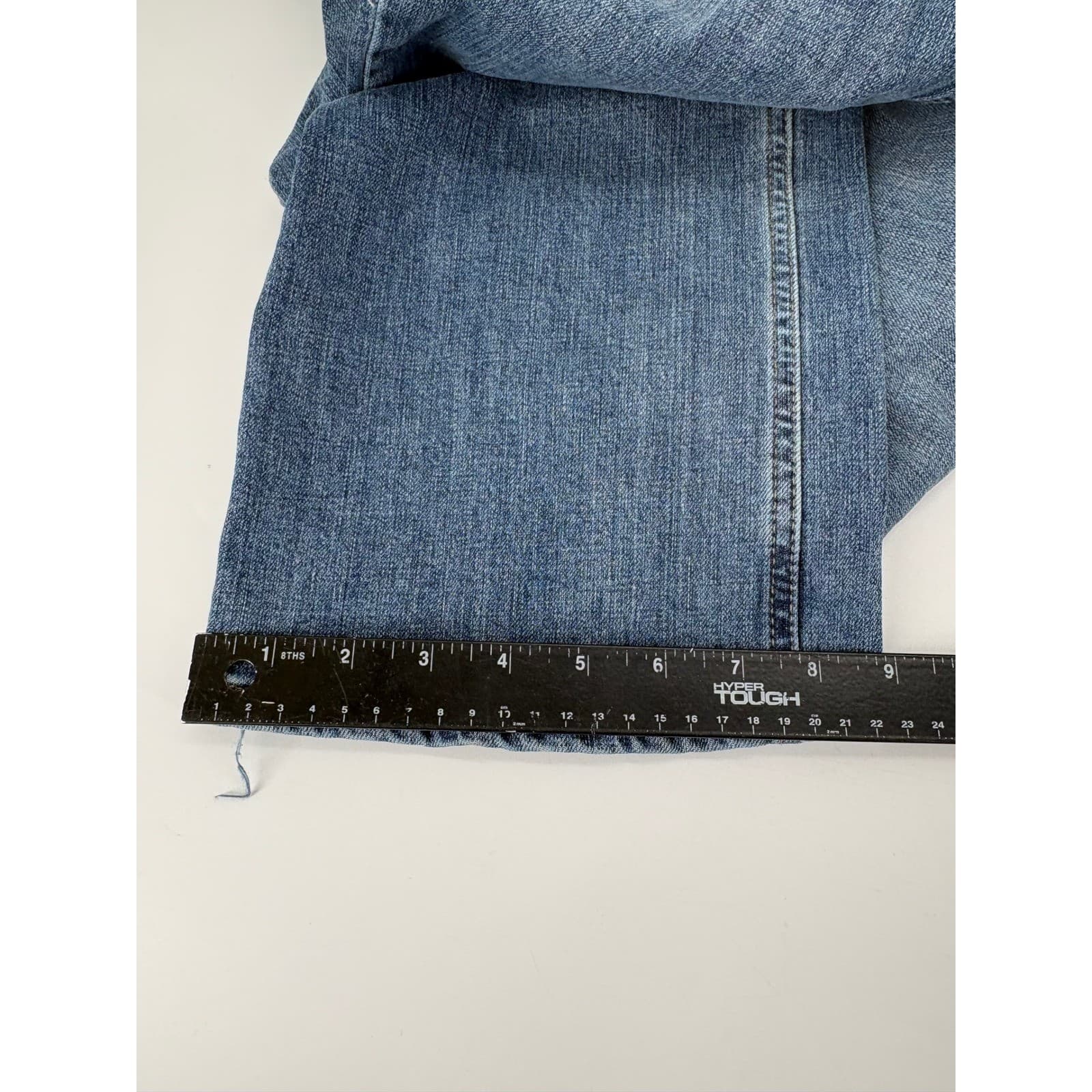 Wrangler Jeans Men's 36x31 Blue Retro Relaxed Boot Western Denim - Thumbnail 8
