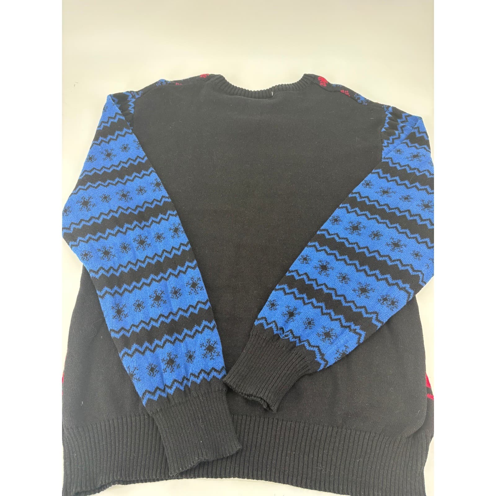 Stranger Things Ugly Christmas Sweater Demogorgon Character 2XL Black Mens - Thumbnail 7