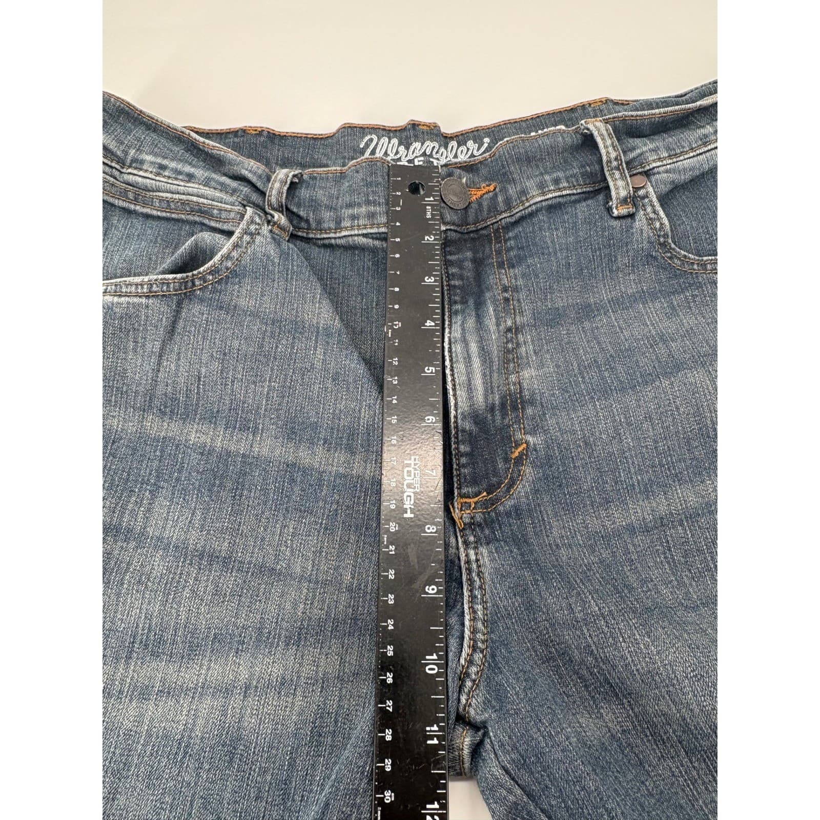 Wrangler Jeans Men's 36x31 Blue Retro Relaxed Boot Western Denim - Thumbnail 3