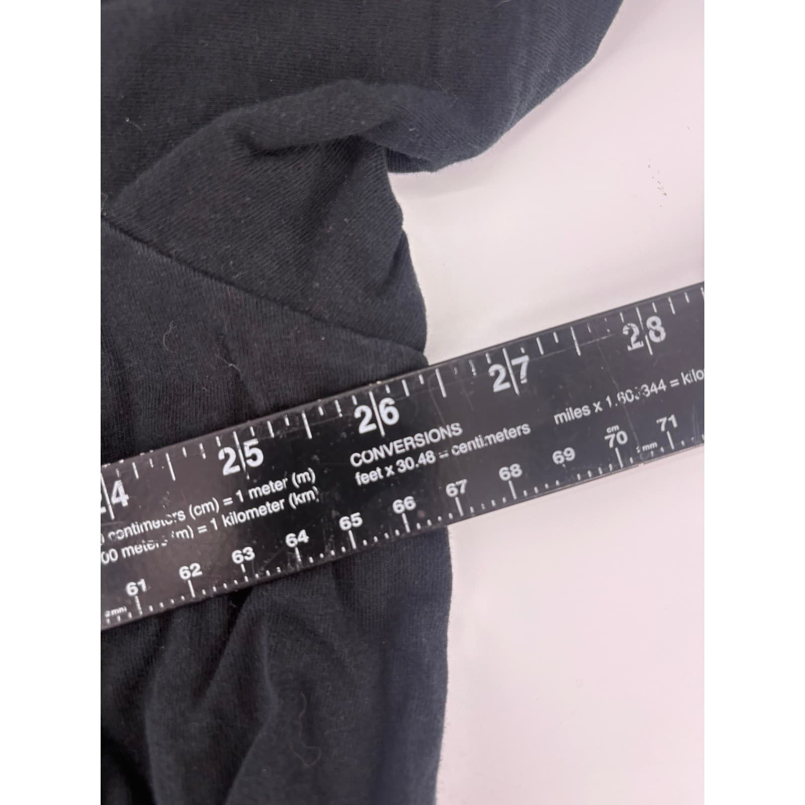 Polo Ralph Lauren Black Crew Neck T Shirt Big Tall 2XB Red Pony Logo - Thumbnail 5