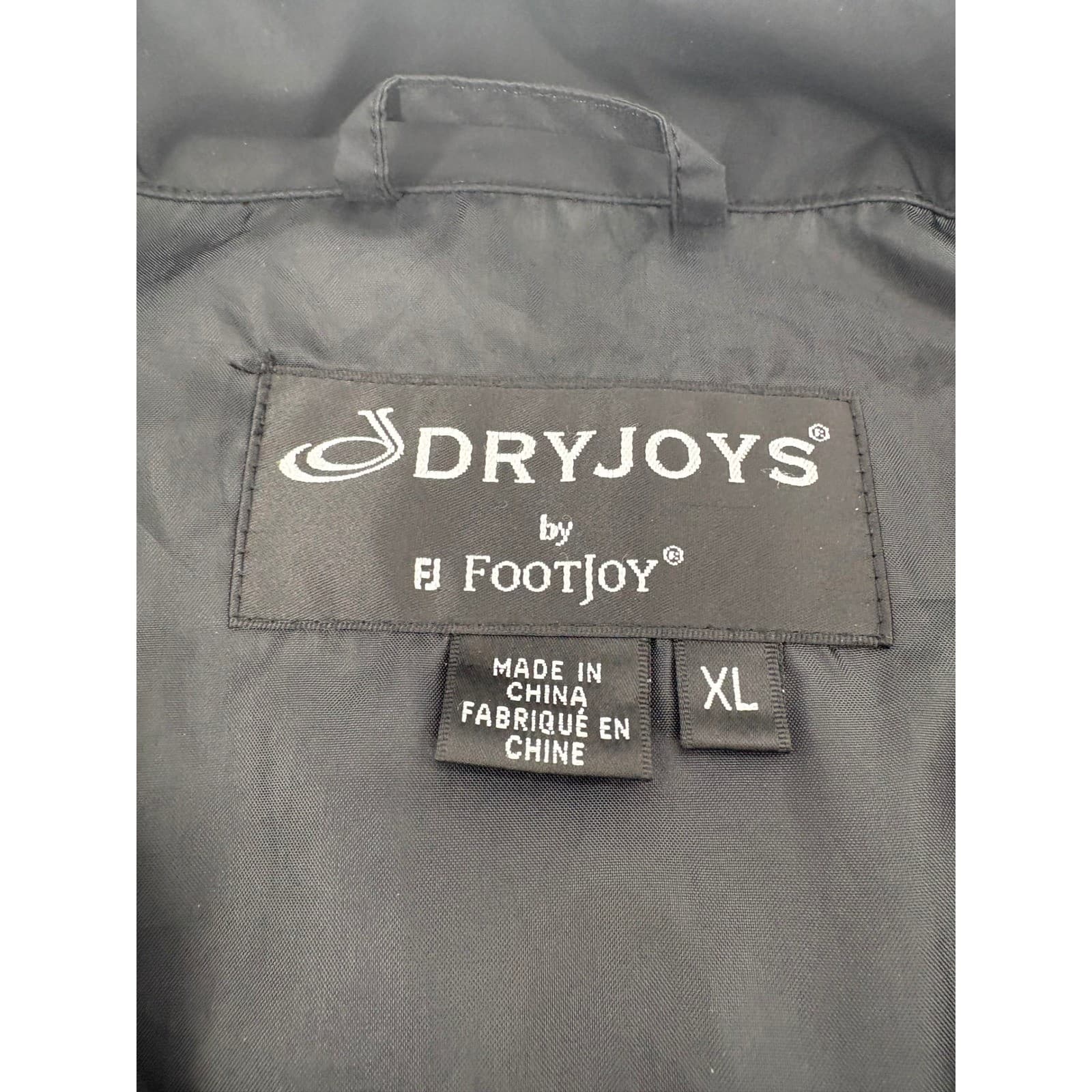 DryJoys by FootJoy Mens XL Brown Golf Windbreaker Jacket Water Resistant - Thumbnail 5