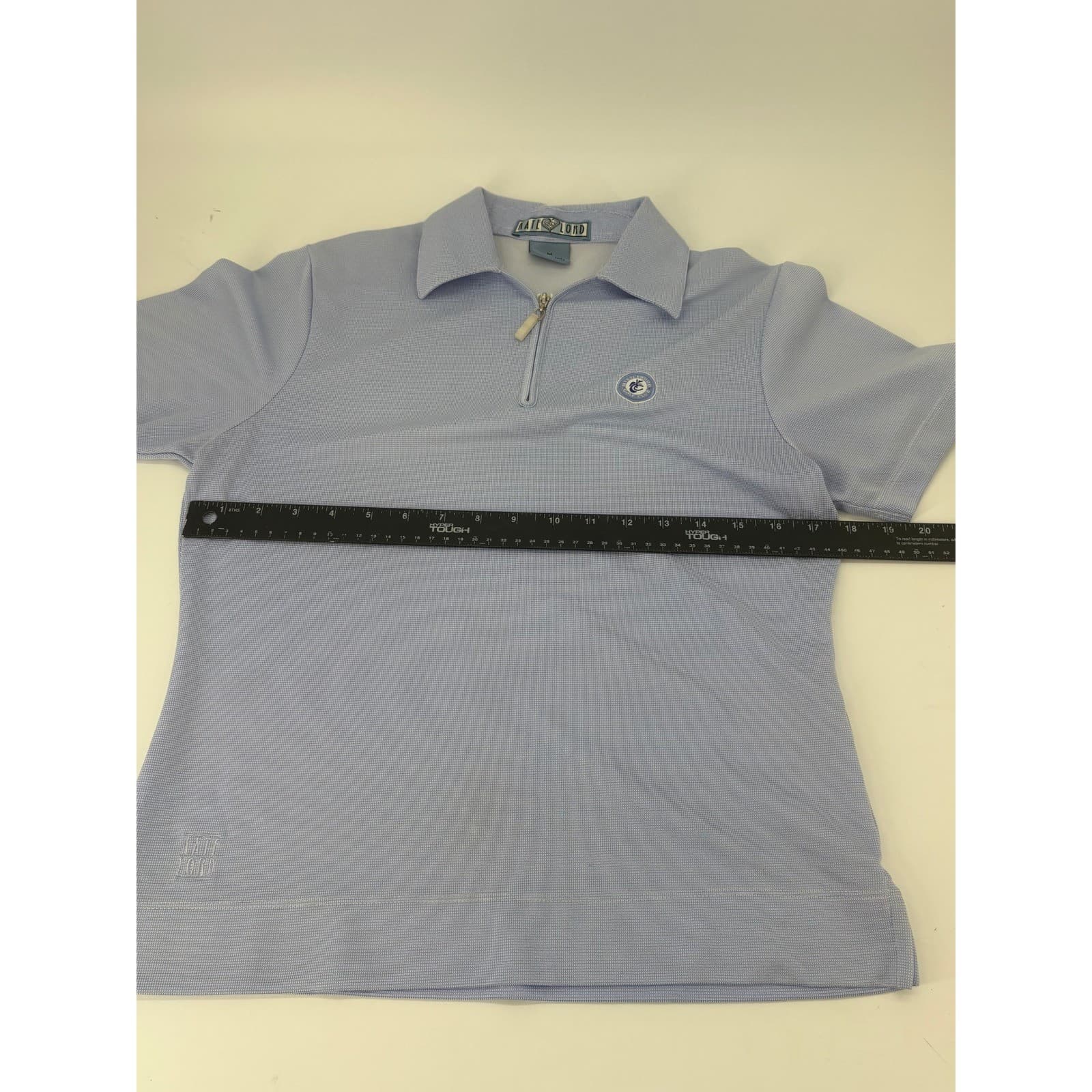 Kate Lord Myrtlewood Golf Club Polo Quarter Zip Size M Blue Womens - Thumbnail 6