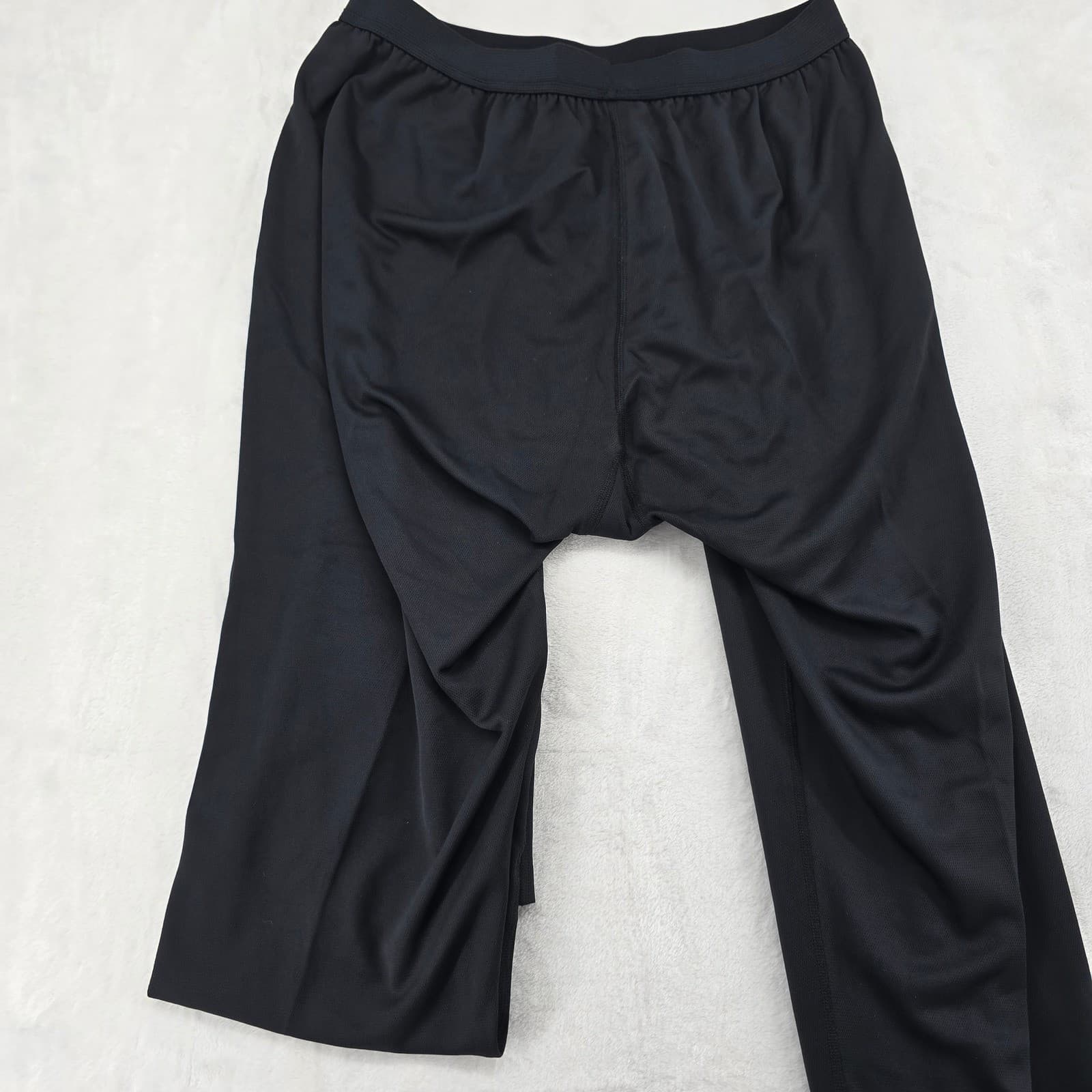 Lands End Base Layer Womens M Thermal Pants Black Polyester Stretch - Thumbnail 6