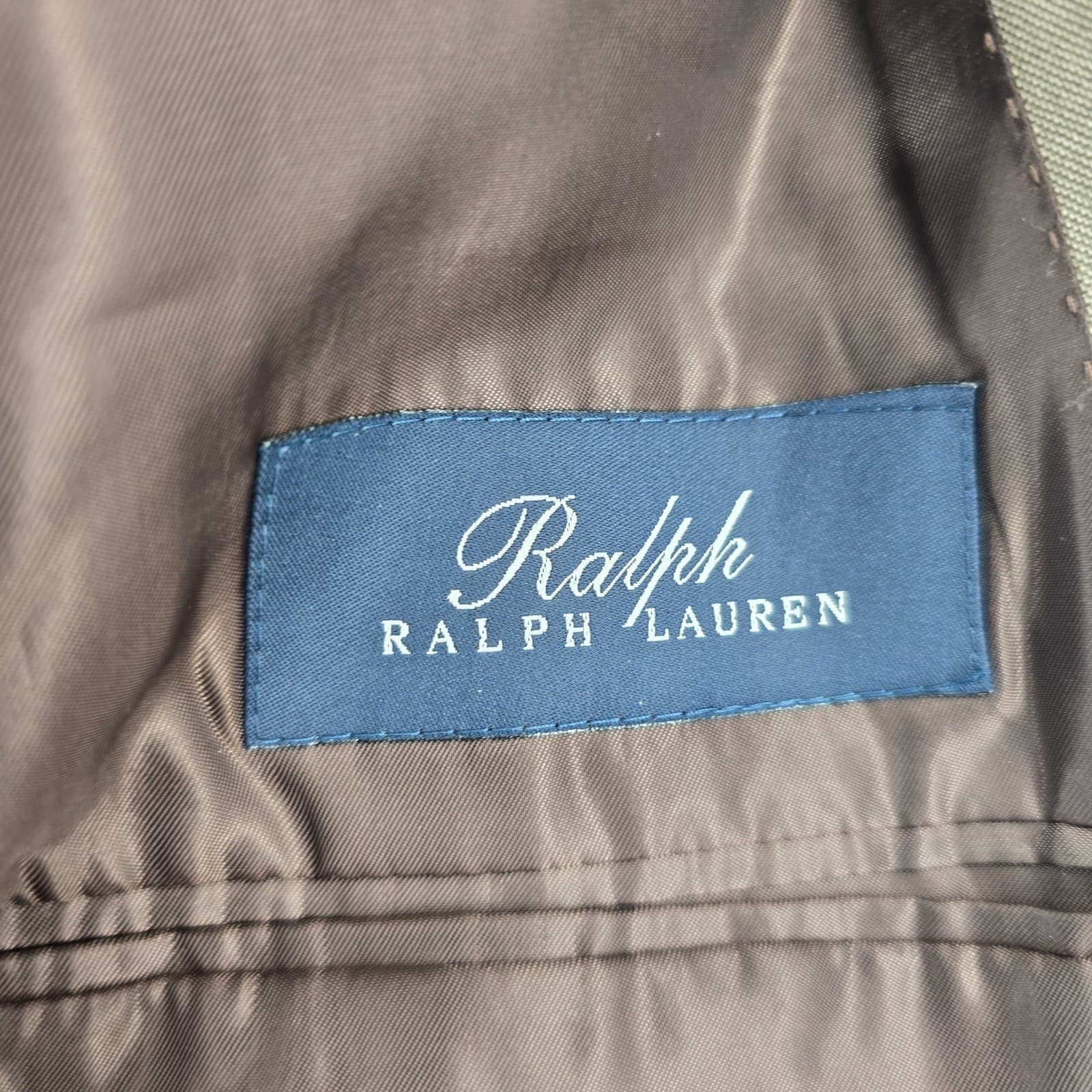 Ralph Lauren Sport Coat Mens 42R Blazer Gray 100% Wool Dillard's Exclusive - Thumbnail 3
