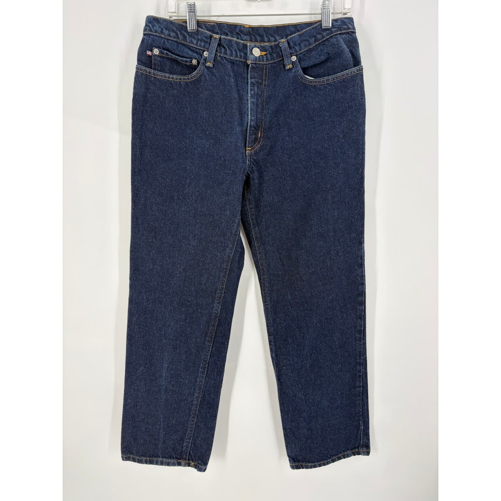Polo Ralph Lauren Jeans Company Mens Saturday Jean Dark Wash Cotton Size 10x29 - Thumbnail 2