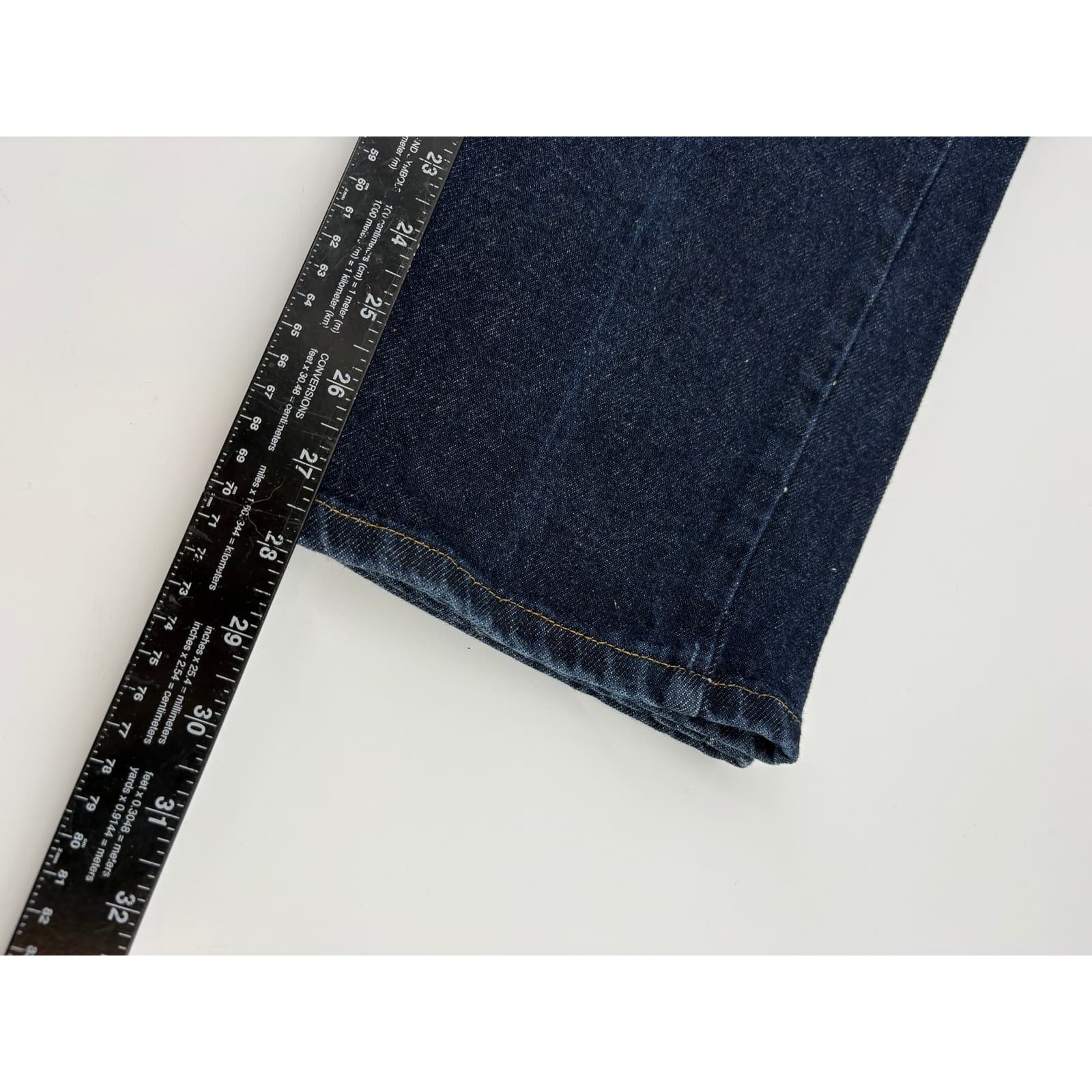 Polo Ralph Lauren Jeans Company Mens Saturday Jean Dark Wash Cotton Size 10x29 - Thumbnail 11