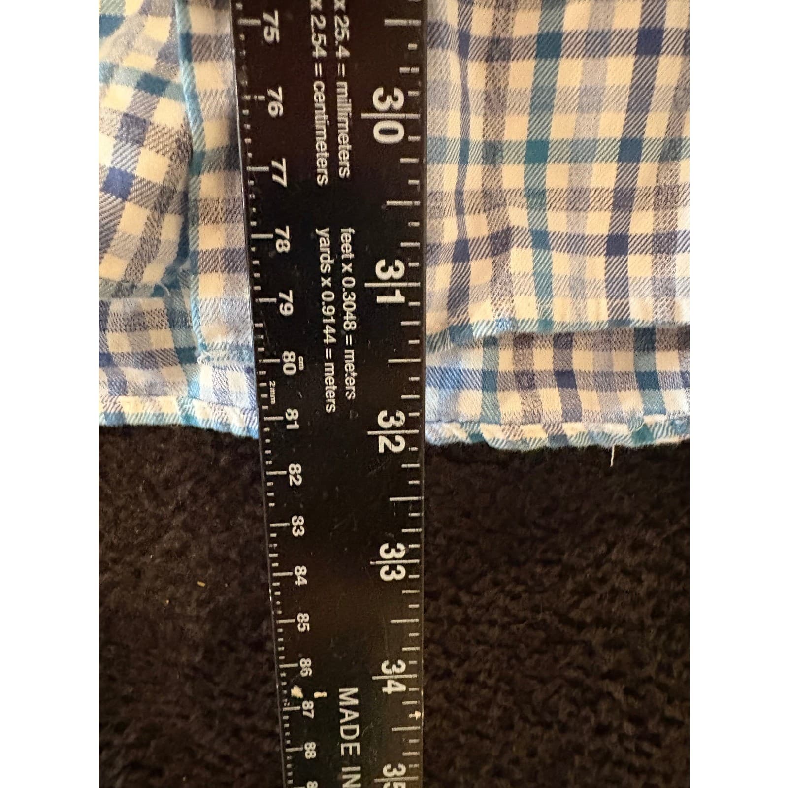 Johnnie-O Top Shelf Men's Button Down Plaid Long Sleeve Shirt - Large - Thumbnail 5