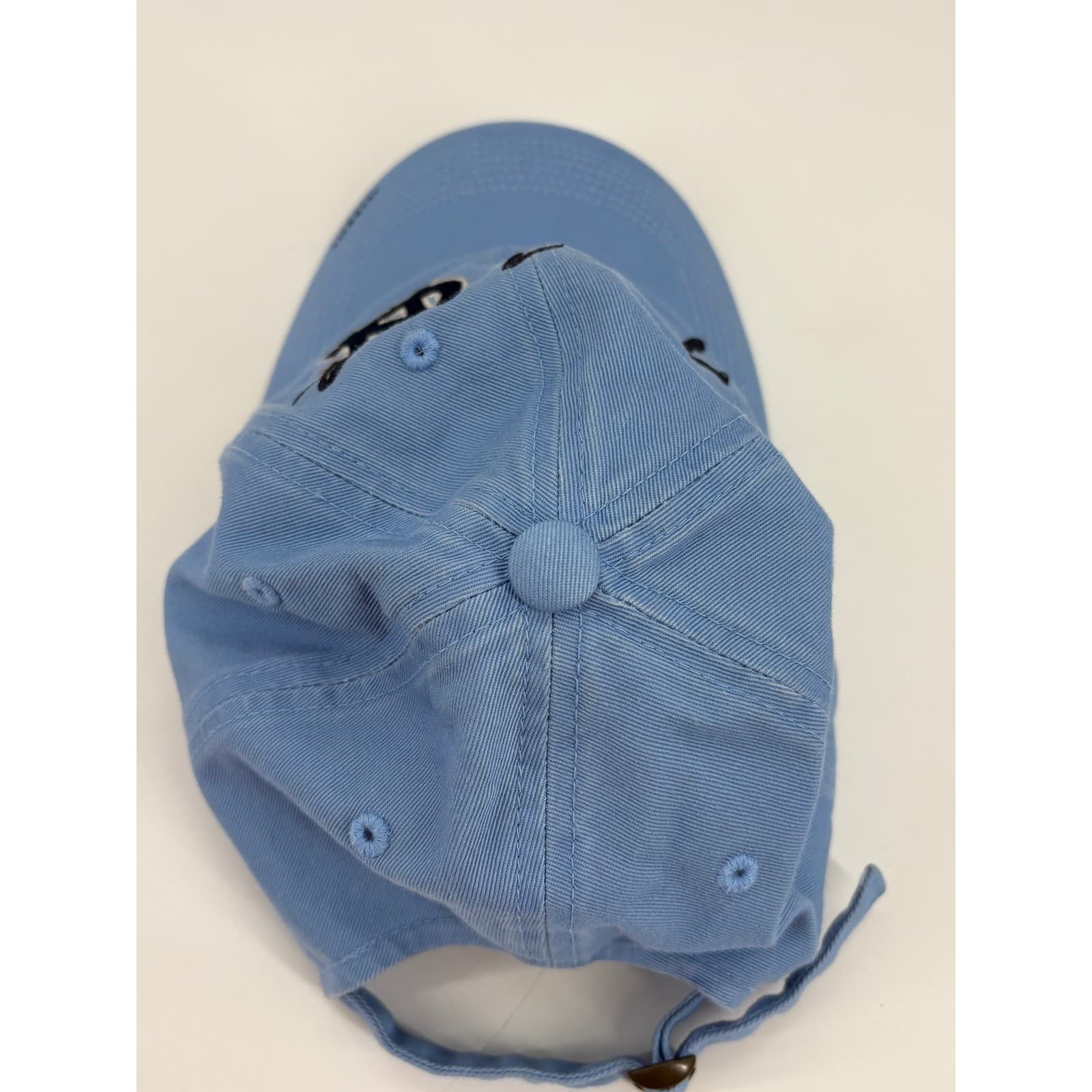 Captivating Headgear UNC Tar Heels Mens OSFM Hat Blue Script Logo Adjustable - Thumbnail 3
