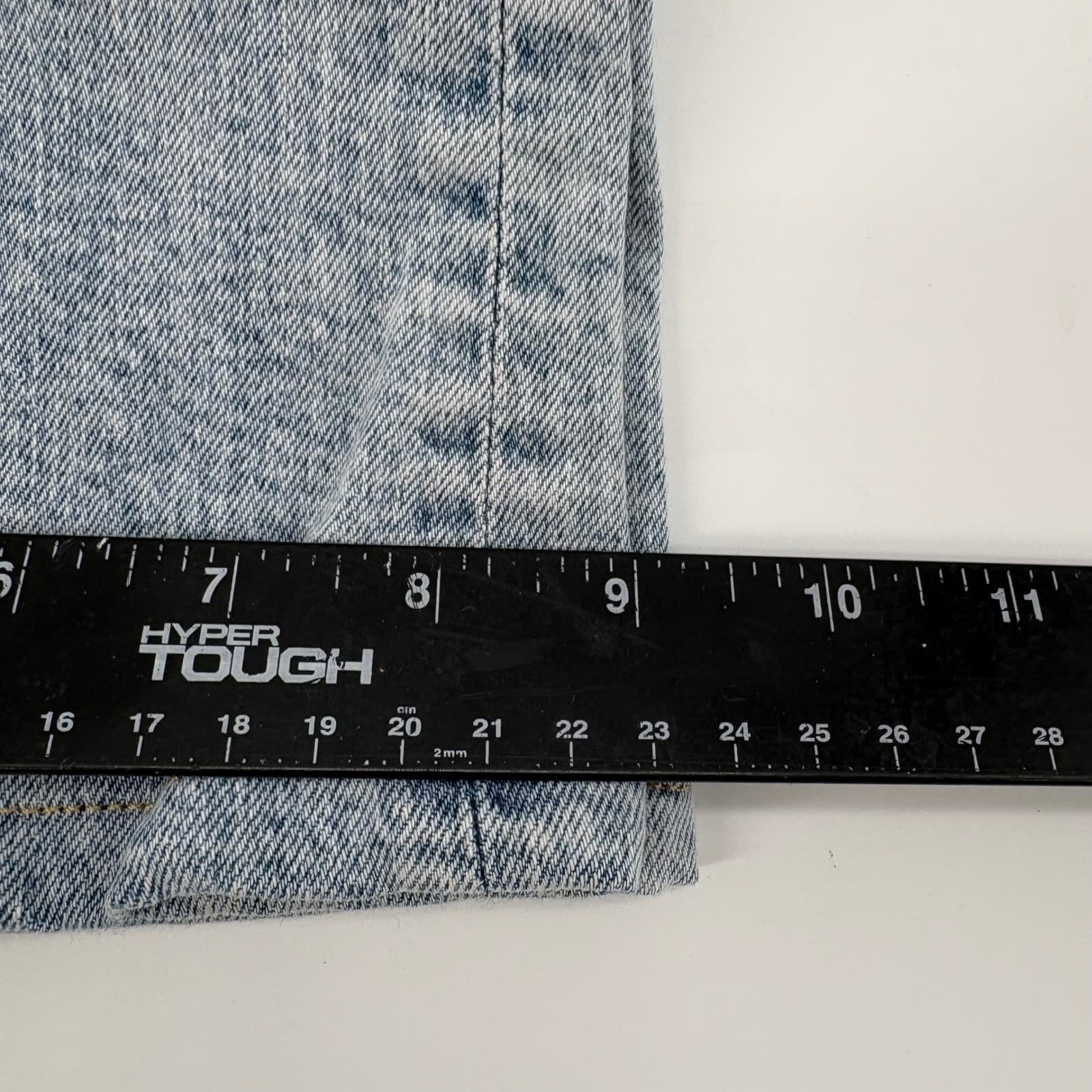 Express Women's Boot Low Rise Jeans Light Wash Distressed Size 6R - Thumbnail 13