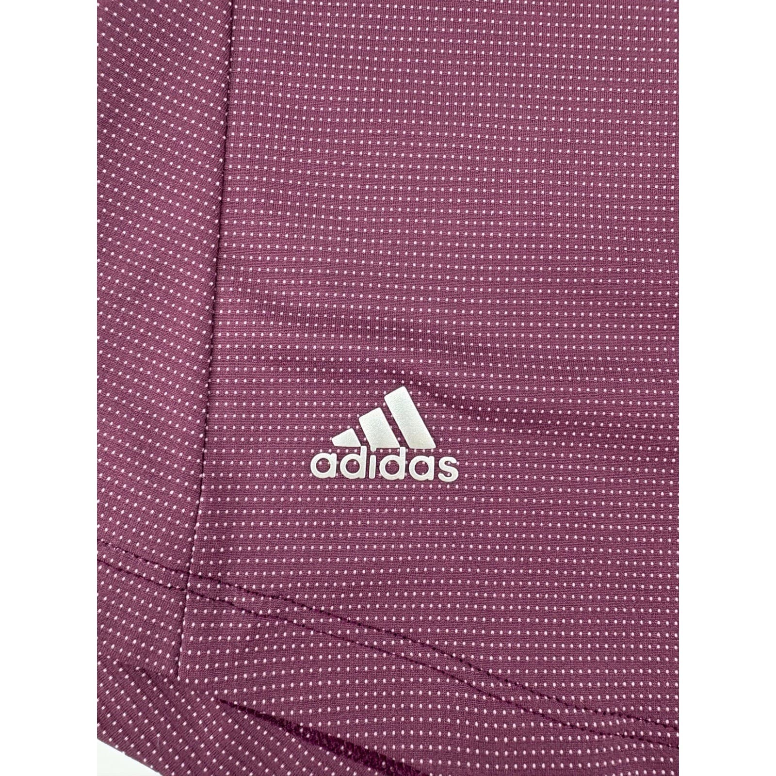 Adidas Golf Pullover 1/4 Zip Myrtlewood Golf Club Small Maroon Womens - Thumbnail 5
