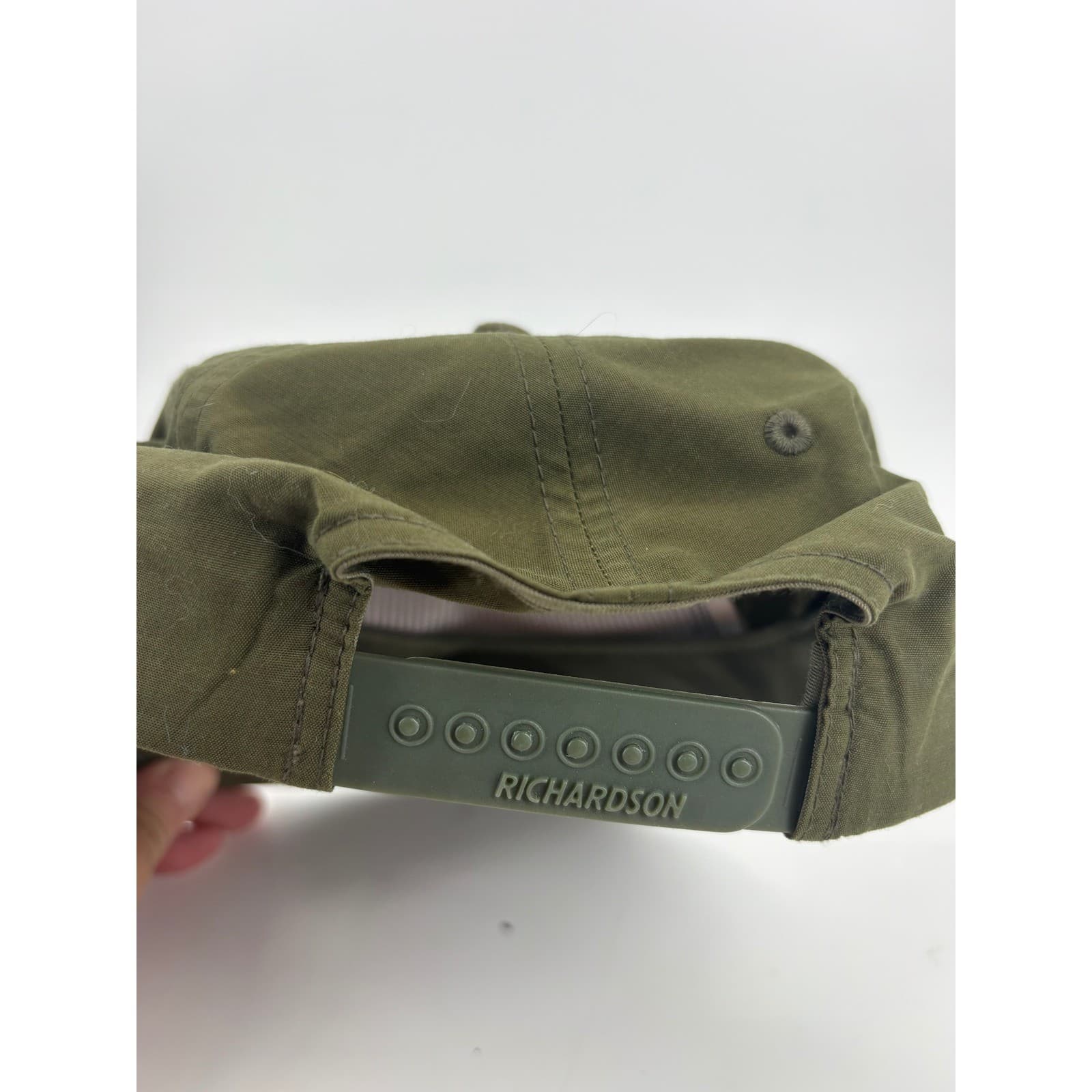 Richardson Hat Mens OSFM Snapback Olive Green R-Active UPF 50+ Rope Cap - Thumbnail 5