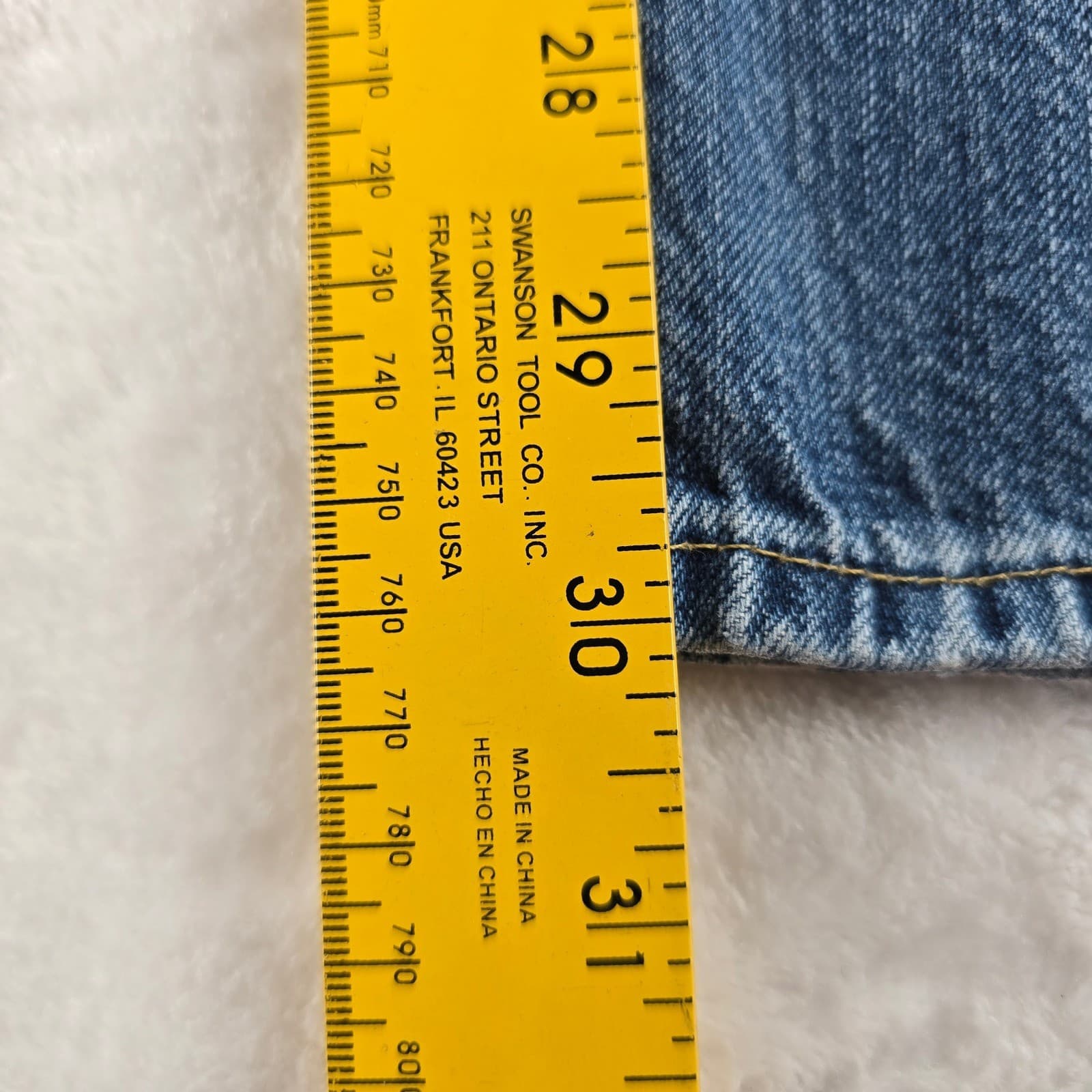 Polo Ralph Lauren Jeans Mens 36x30 Authentic Dungarees Blue Straight Leg Denim - Thumbnail 5