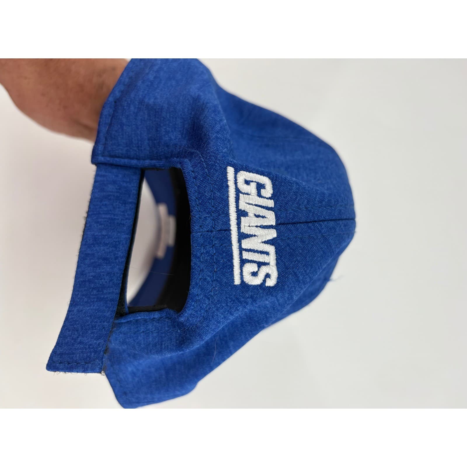 New Era Hat Mens OSFM 9FORTY NFL New York Giants Adjustable Hat Blue Sport Cap - Thumbnail 6