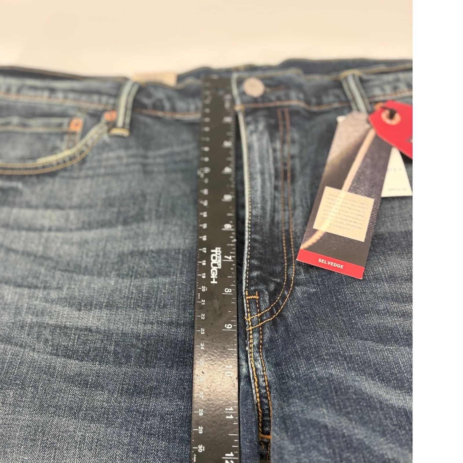 Levis 511 Slim Mens 40x32 Jeans Blue 2-Way Stretch Denim NWT - Thumbnail 4