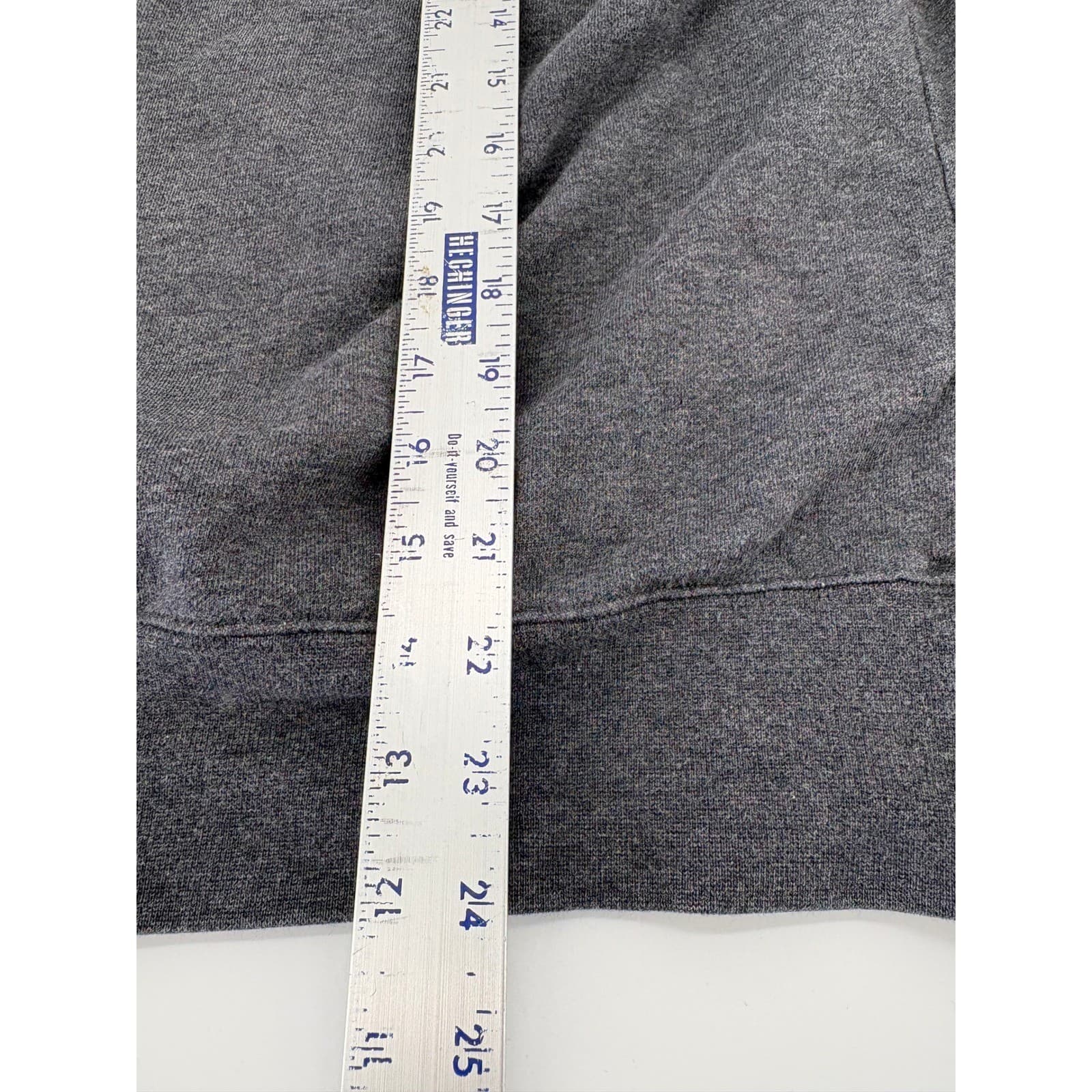 Calvin Klein Jeans Gray Pullover Sweatshirt Mens Size L Logo Graphic Top - Thumbnail 5